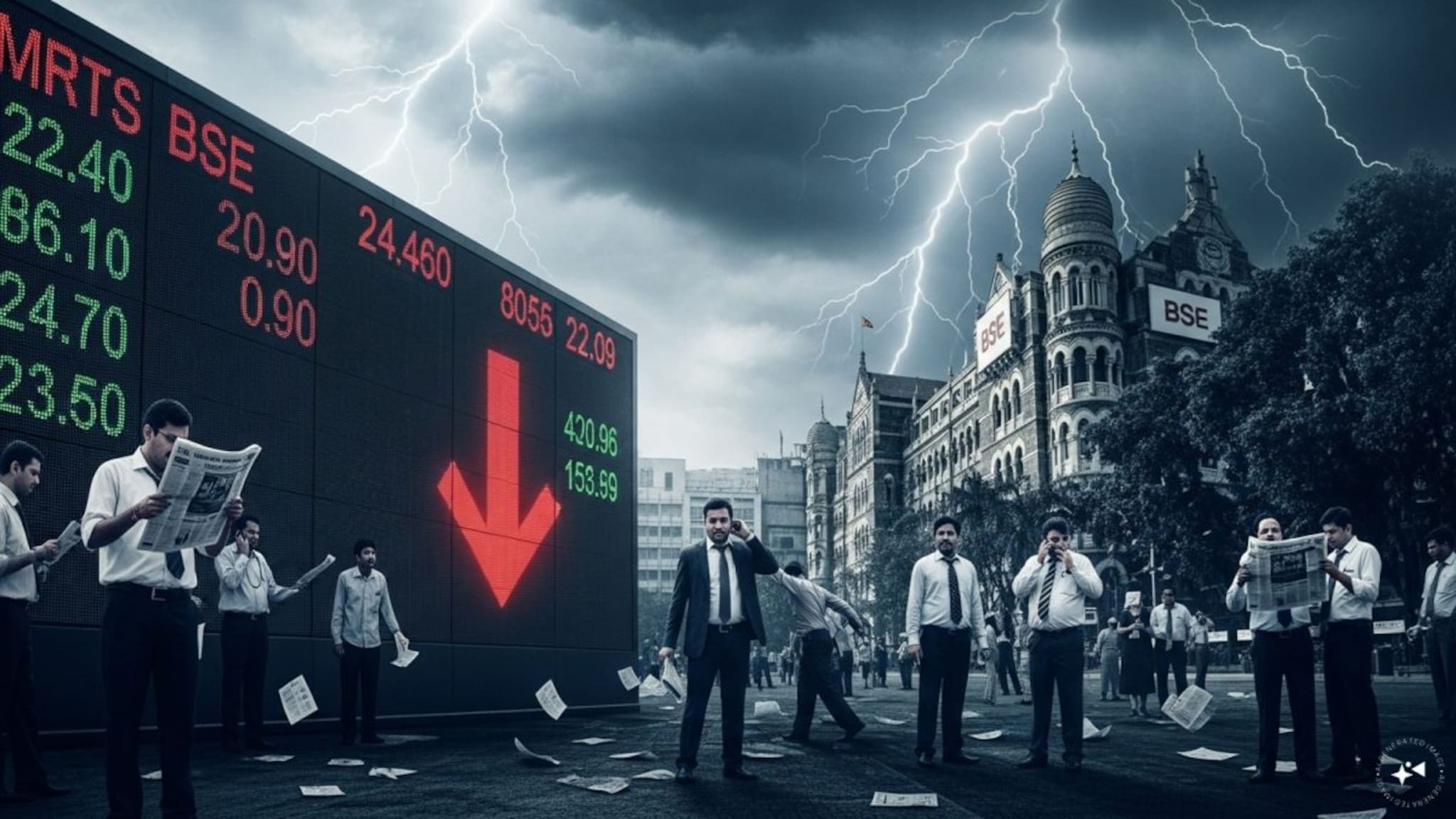 Share Market: काही तासांत बुडले 200,00,00,00,000 रुपये, भारतातल्या IT सेक्टरमध्ये हाहाकार, कारण काय?