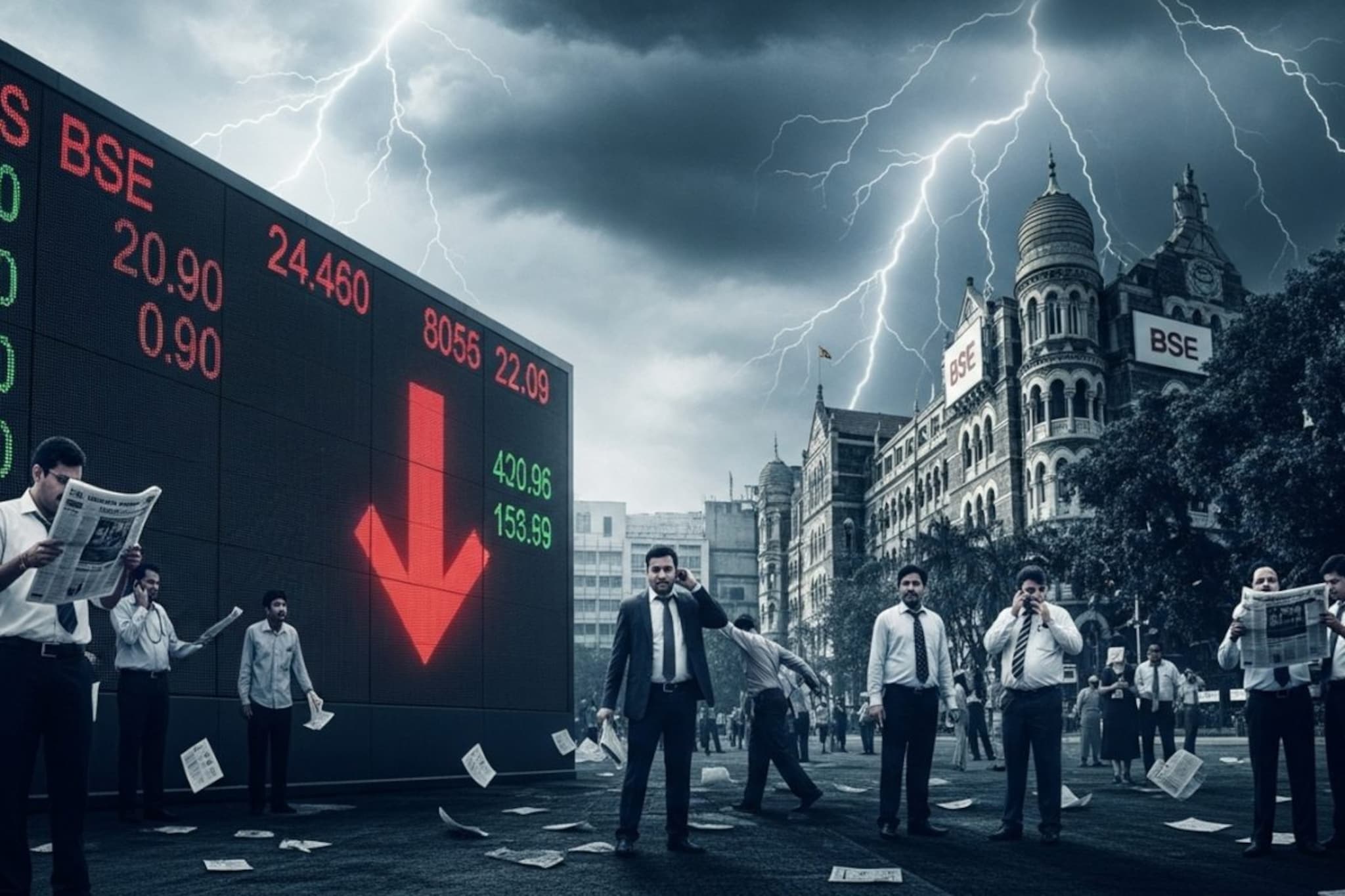 काही तासांत बुडले 200,00,00,00,000 रुपये, भारतातल्या IT सेक्टरमध्ये हाहाकार