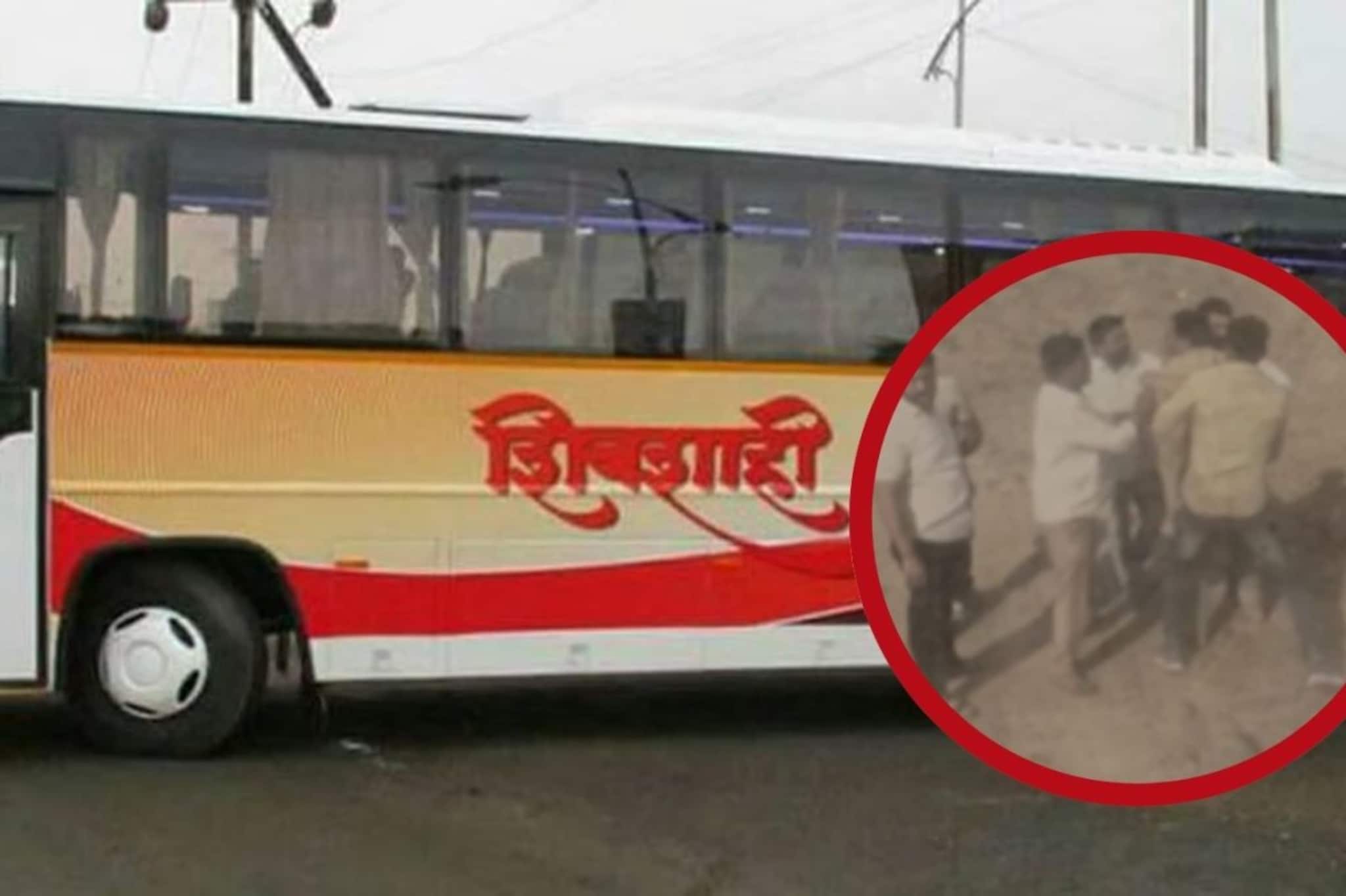 पुणे-सोलापूर रस्त्यावर गुंडगिरीचा कहर, शिवशाहीला थांबवून चालकाला ओढून बाहेर काढल