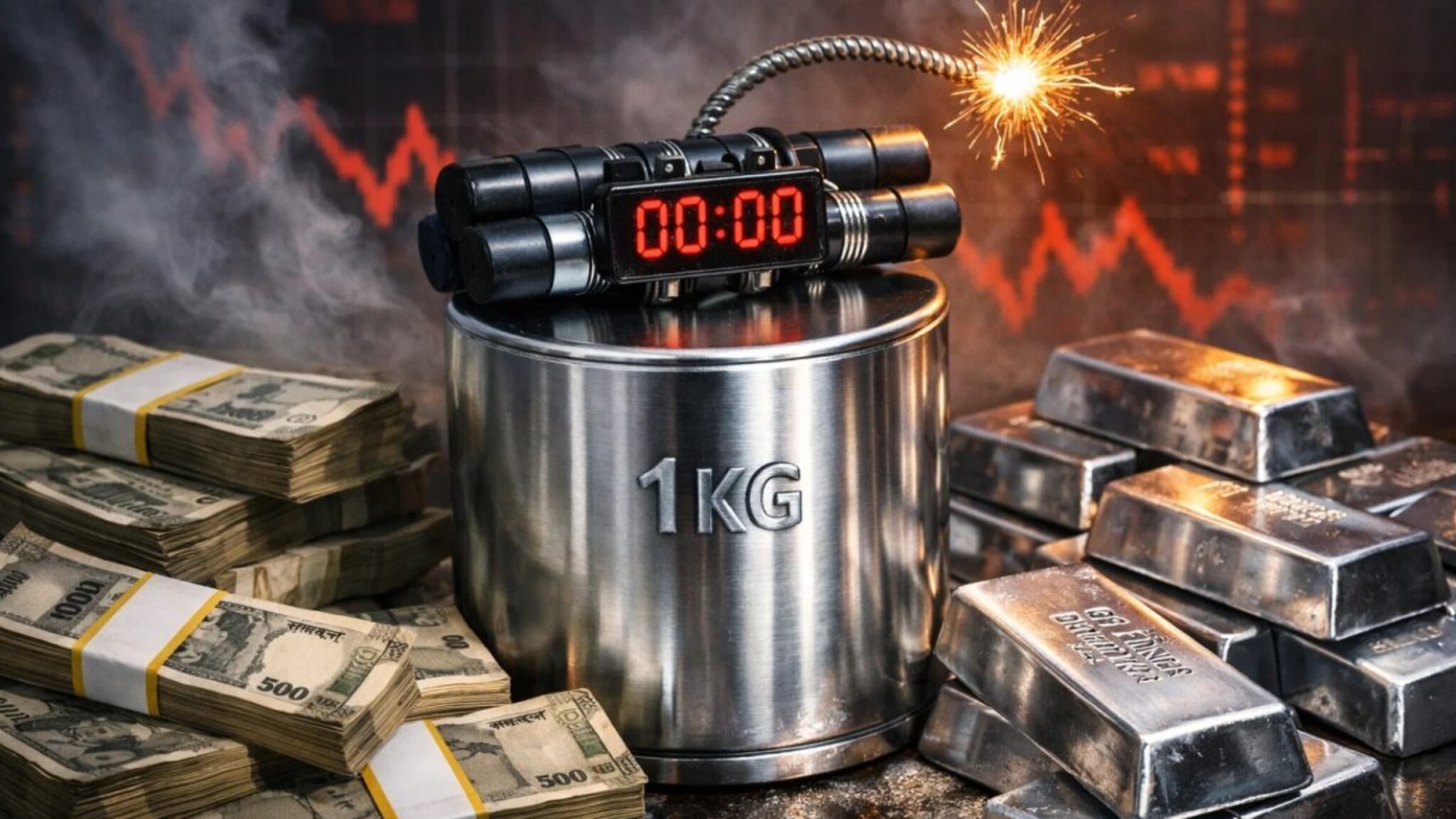 चांदीचा 'सिल्व्हर बॉम्ब', 10 लाख रुपयांना मिळणार 1 किलो; 'डेन्जरस' भविष्यवाणी ऐकून सर्वांना फुटला घाम