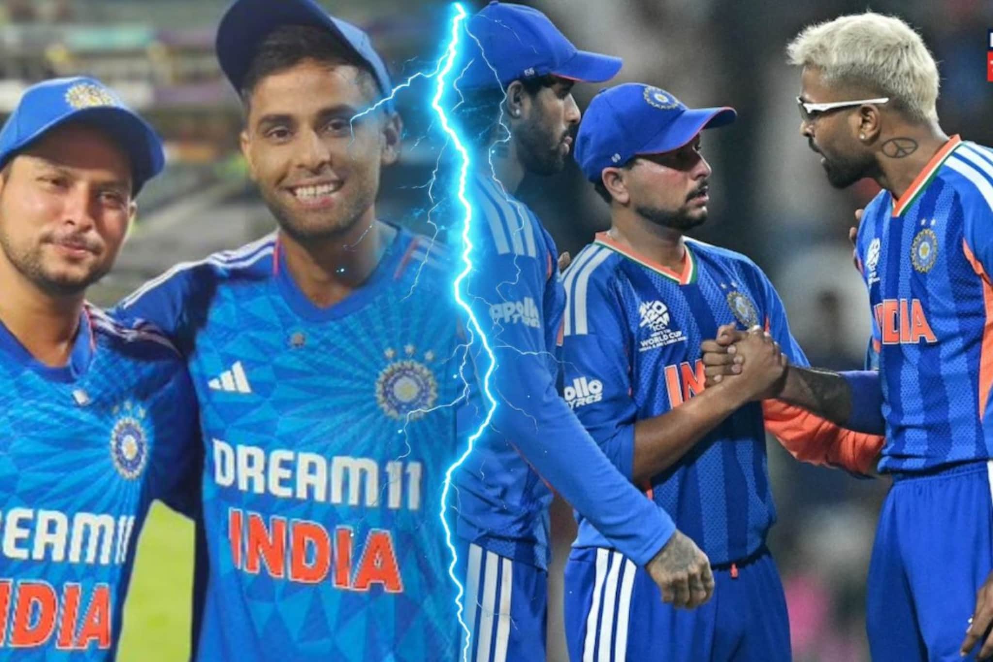 सूर्या आणि कुलदीपच्या भांडणाचा विषय मिटला पण हार्दिकचं काय?