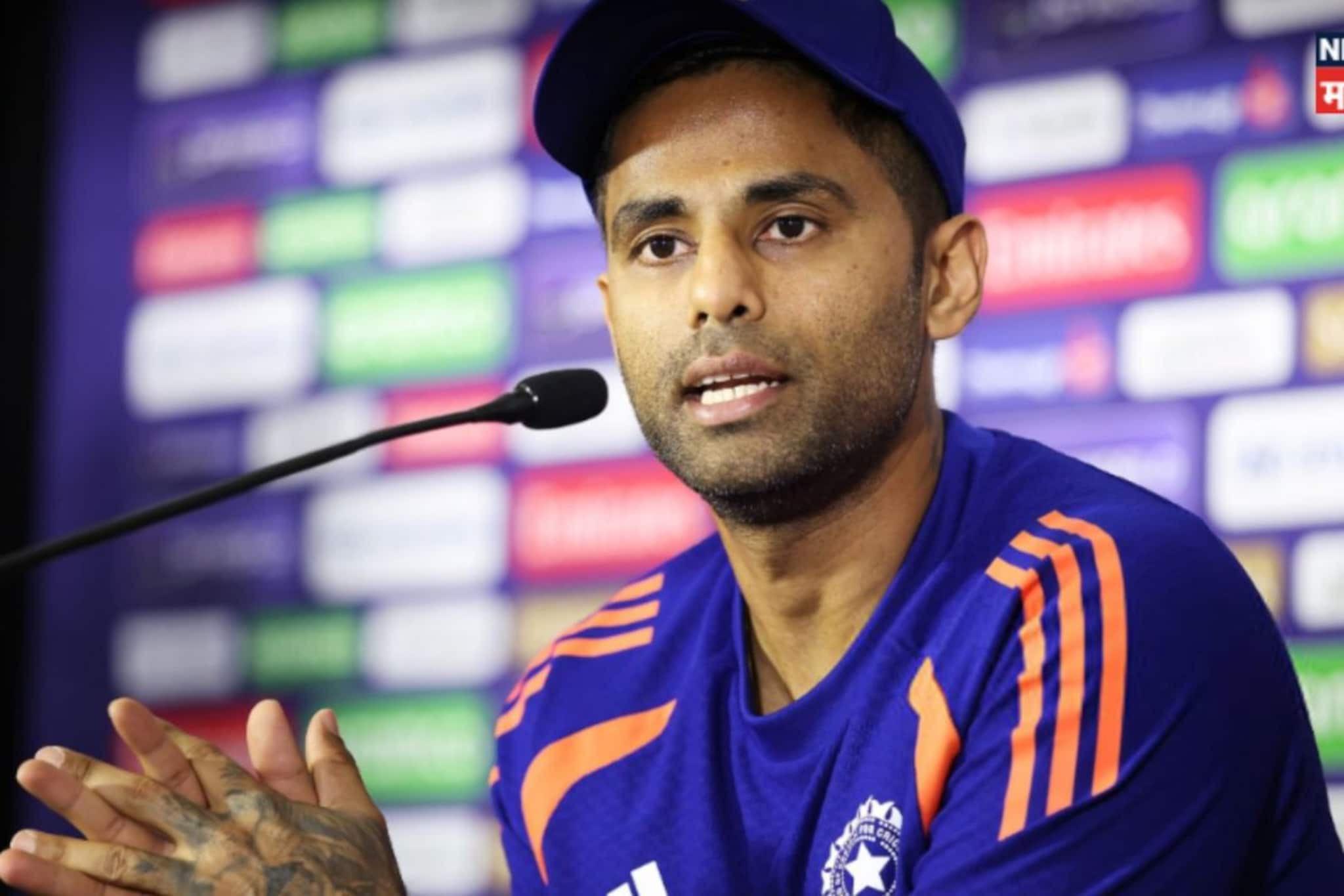 पाकिस्तानी पत्रकाराच्या प्रश्नावर सूर्याने एका वाक्यात विषय संपवला पाकिस्तानी पत्रकाराच्या प्रश्नावर सूर्याने एका वाक्यात विषय संपवला