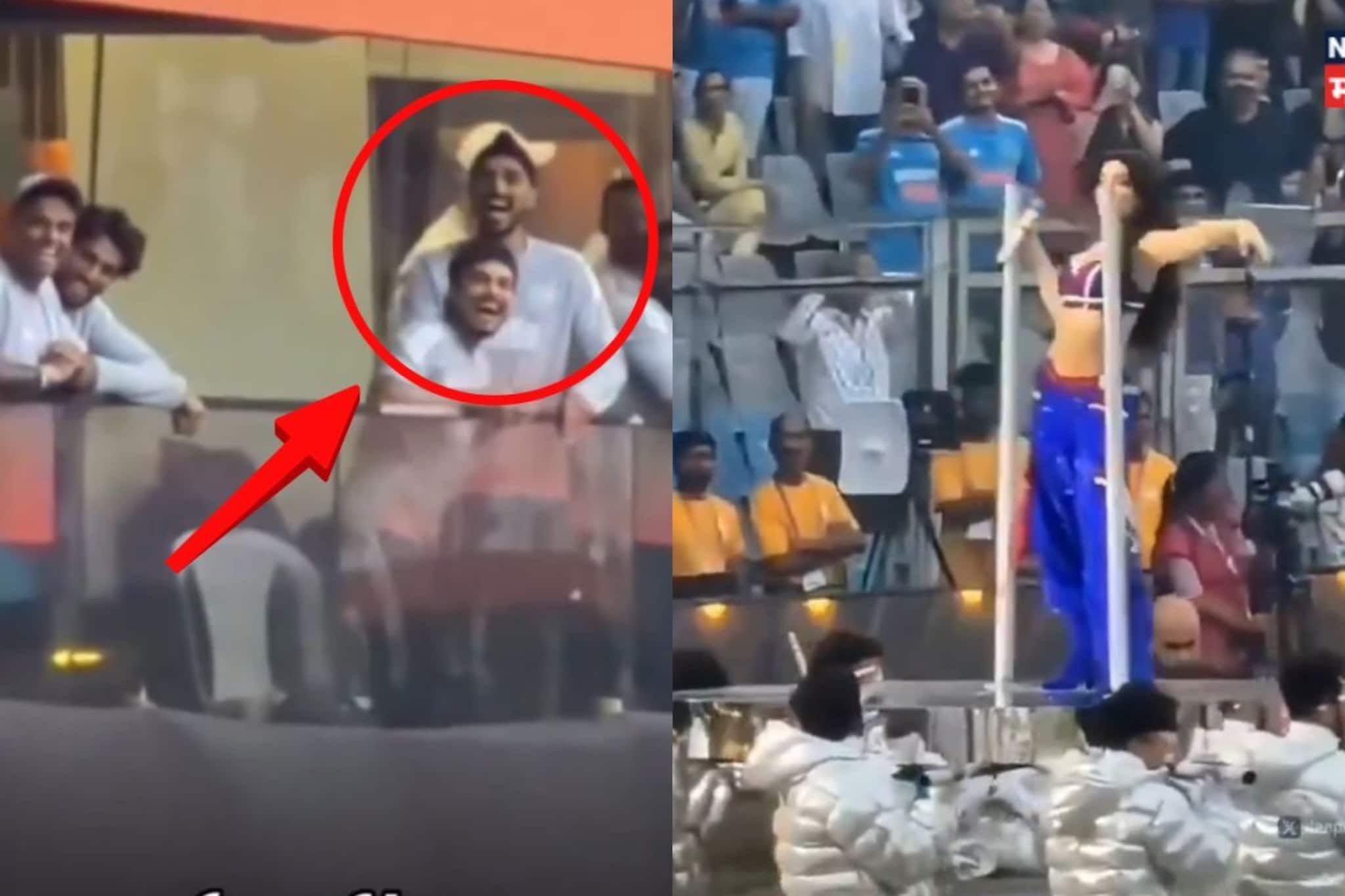 Suryakumar Yadav : वानखेडेवर नोरा फतेहीचे ठुमके, सूर्या एकटक बघत बसला