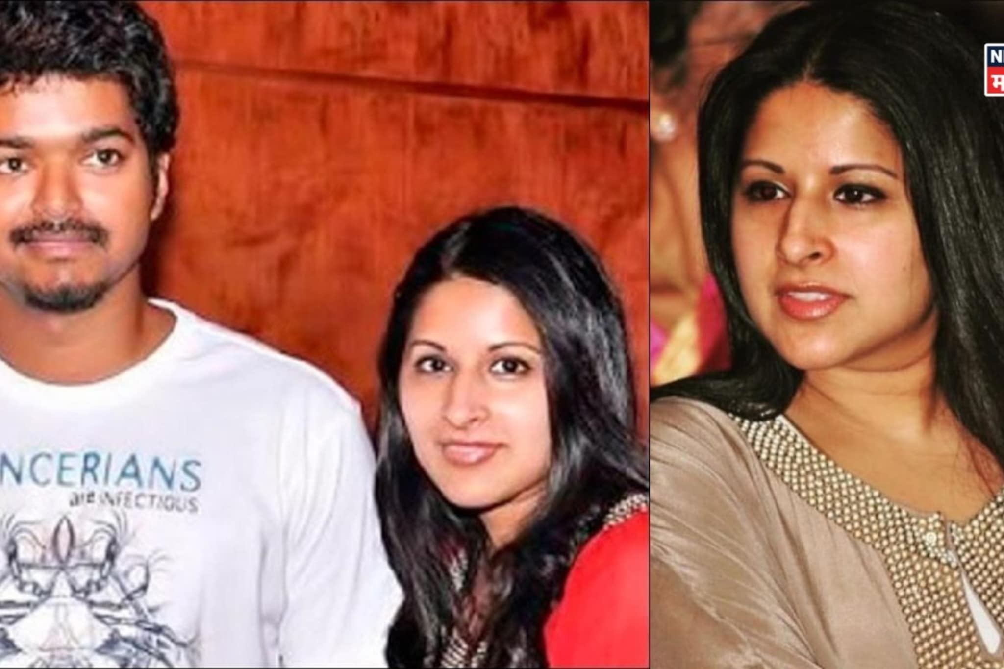 नवऱ्यापेक्षा श्रीमंत, लग्नासाठी धर्म बदलला; कोण आहे थलापथी विजयची बायको संगिता?