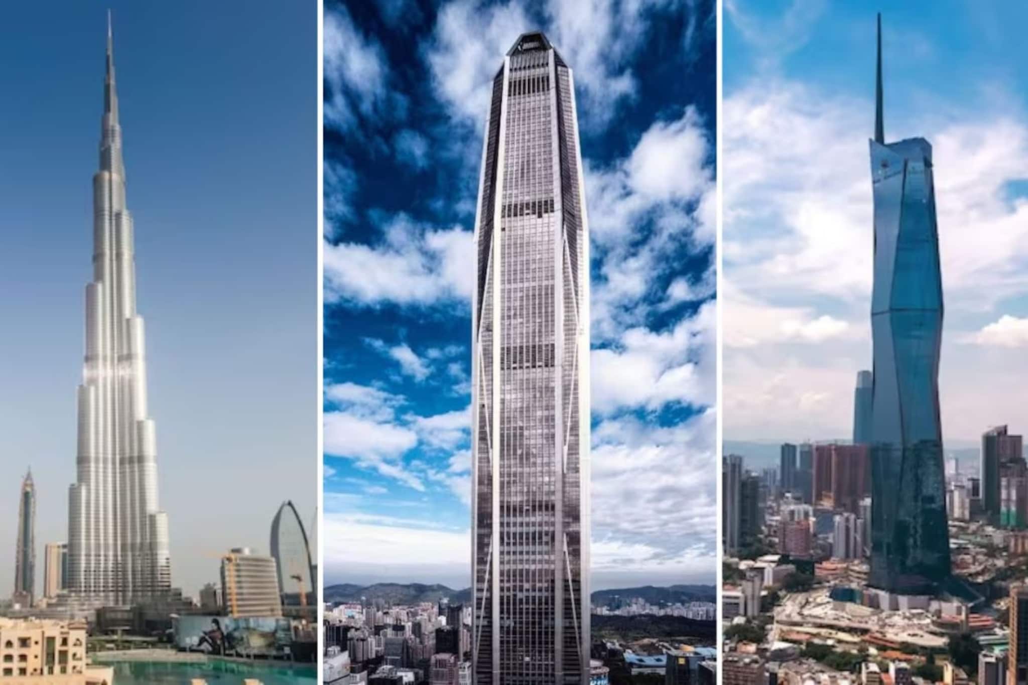 जगातील ८ सर्वात उंच बिल्डिंग्ज! बुर्ज खलिफा नंतर लागतो 'या' इमारतीचा नंबर.. जगातील ८ सर्वात उंच बिल्डिंग्ज! बुर्ज खलिफा नंतर लागतो 'या' इमारतीचा नंबर..