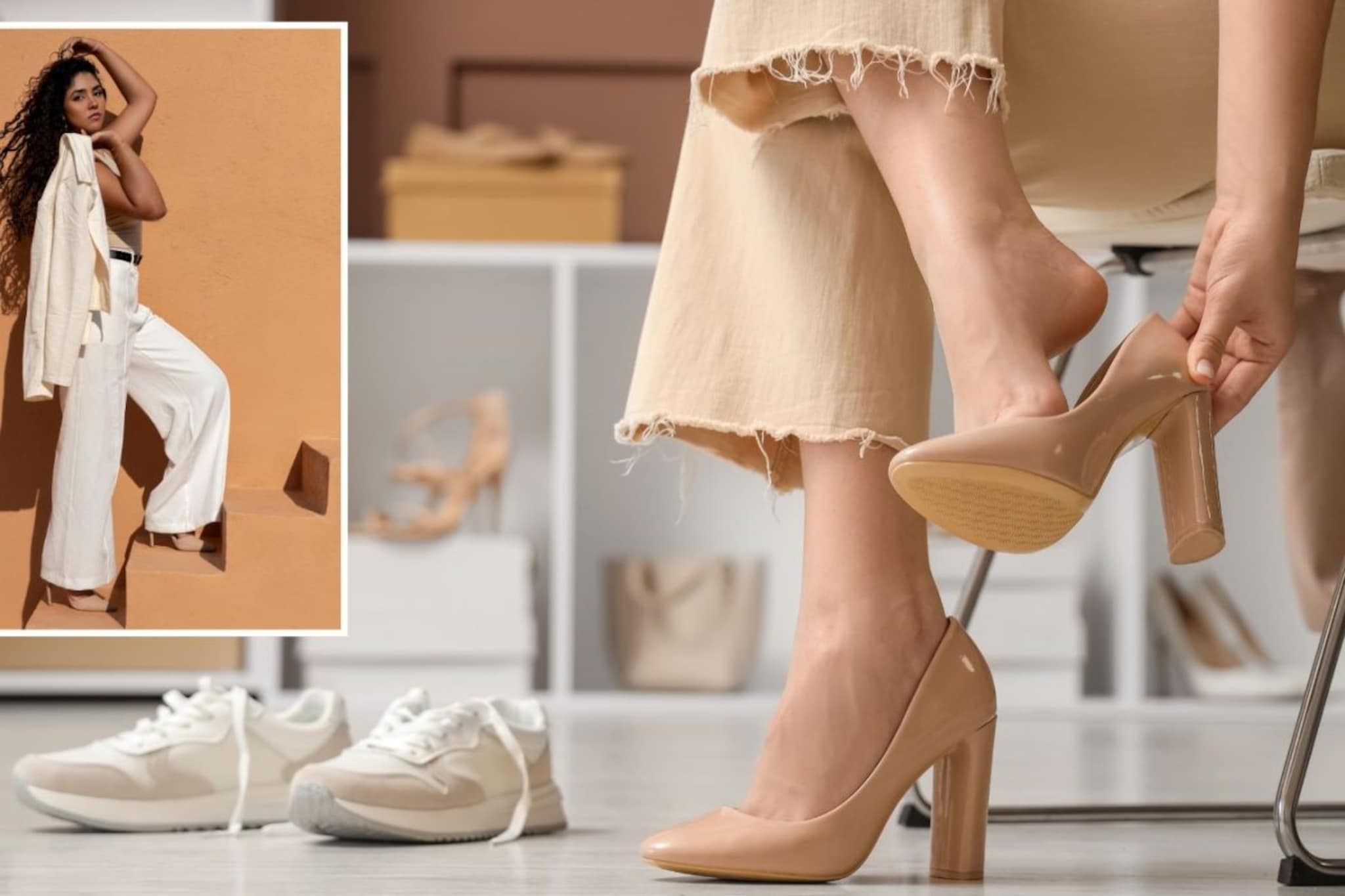 हिल्सवर चालता येत नाही, पण उंचही दिसायचंय? या टिप्स फॉलो करा, मिळेल परफेक्ट लूक!