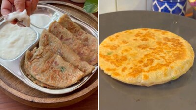 हेल्दी उपवास पराठा