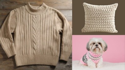 जुने स्वेटर कसे वापरावे