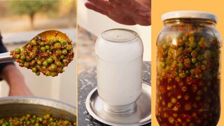 मटारचं लोणचं बनवण्याची पद्धत