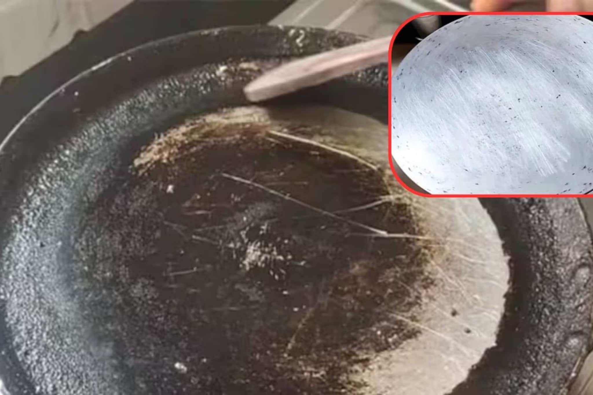 तवा काळाकुट्ट झालाय? 'ही' ट्रिक ट्राय करा, 10 मिनिटांत पूर्वीसारखा चमकेल..