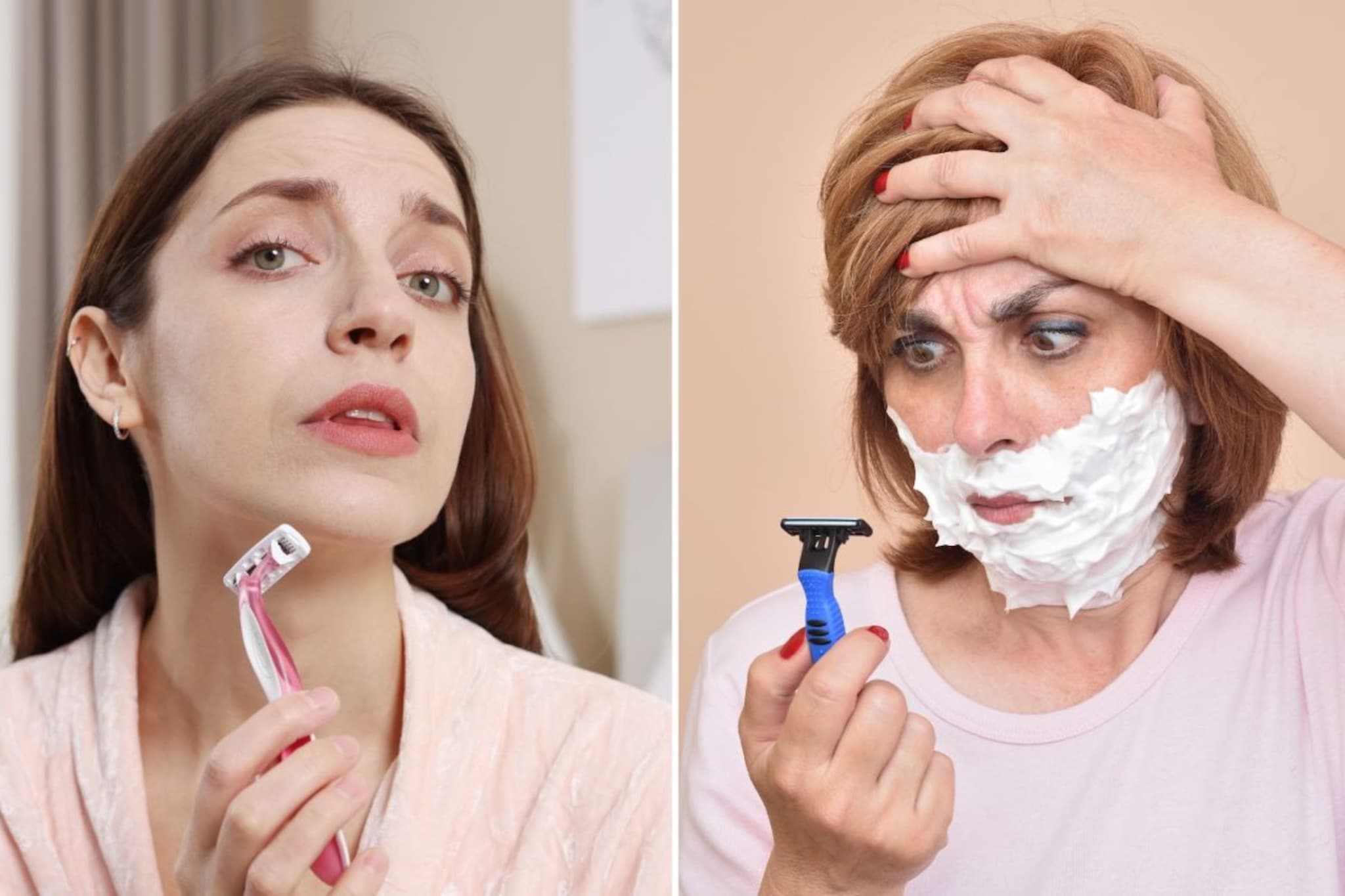 चेहऱ्यावर रेझर वापरता? काळजी घ्या, 'या' 5 चुका टाळा; नाहीतर त्वचेचे होईल नुकसान चेहऱ्यावर रेझर वापरता? काळजी घ्या, 'या' 5 चुका टाळा; नाहीतर त्वचेचे होईल नुकसान