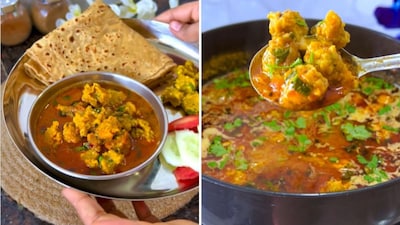 महाराष्ट्रीयन रेसिपी सांडग्याची भाजी..