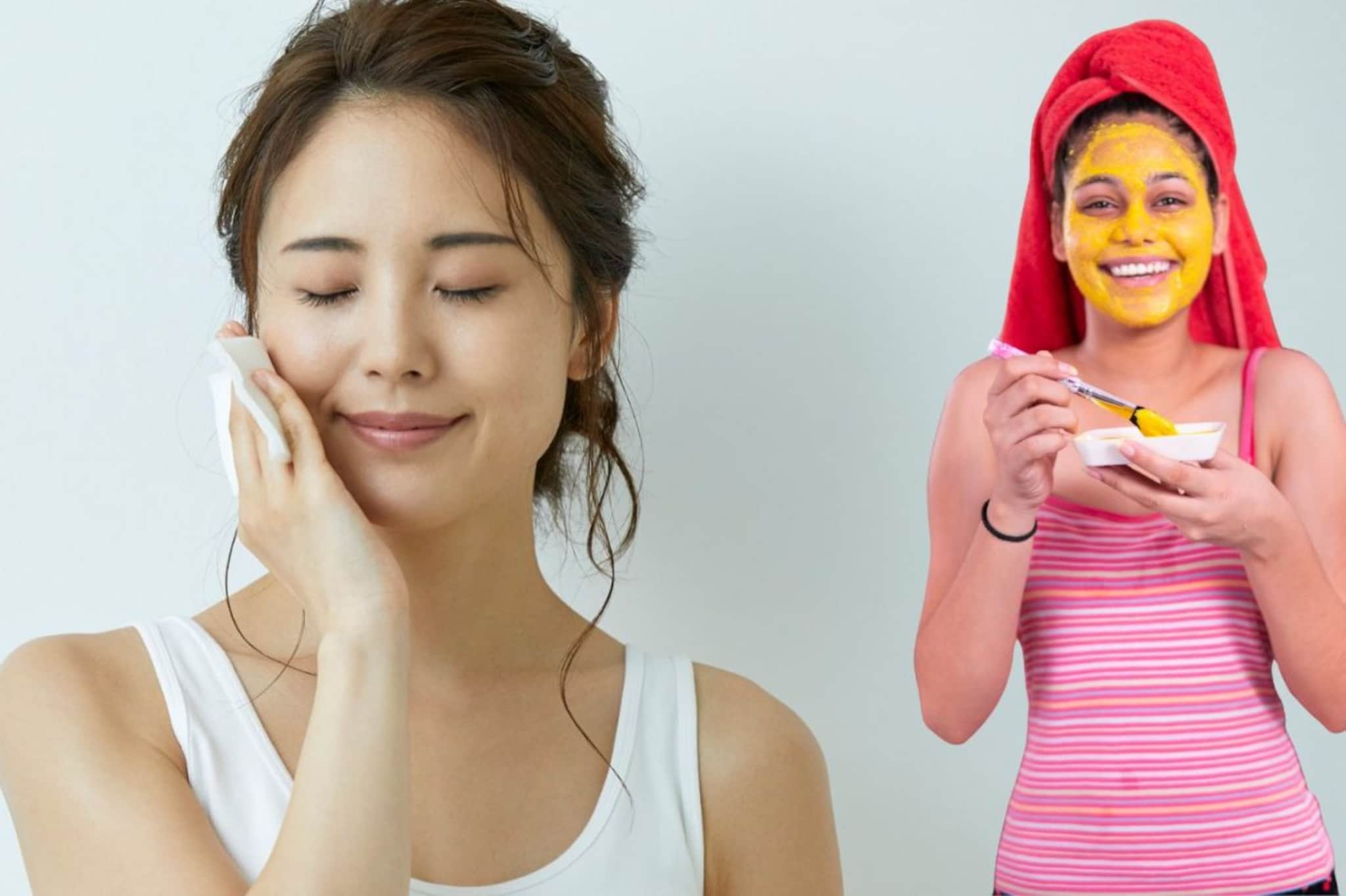 पिंपल्स आणि चेहऱ्यावरील डागांचं टेंशनच सोडा, 'या' सोप्या उपायांनी उजळेल त्वचा..