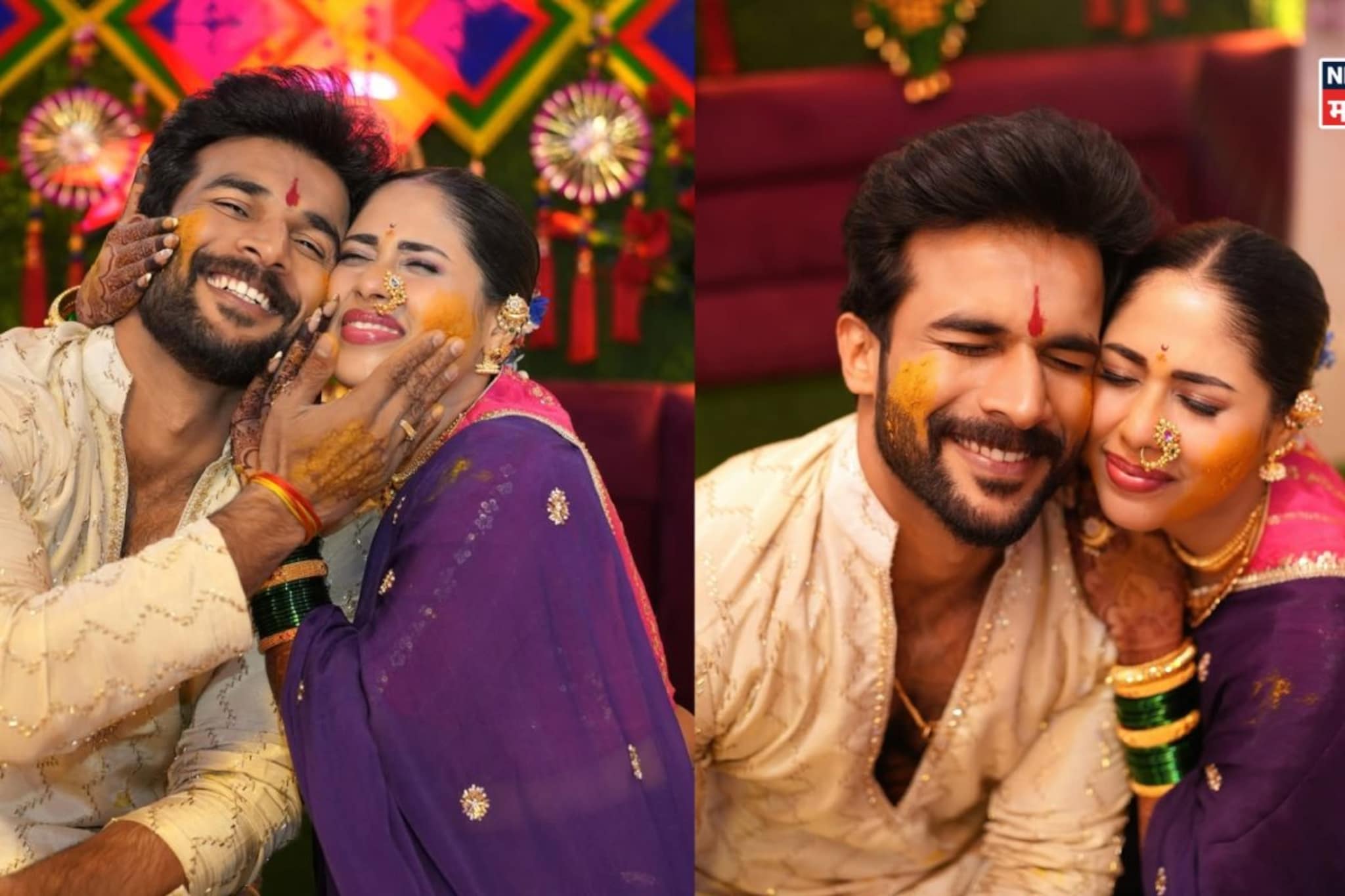 विशाल निकमने गुपचूप उरकल लग्न;गंगेच्या काठी सौंदर्यासोबत बांधली सात जन्मांची गाठ