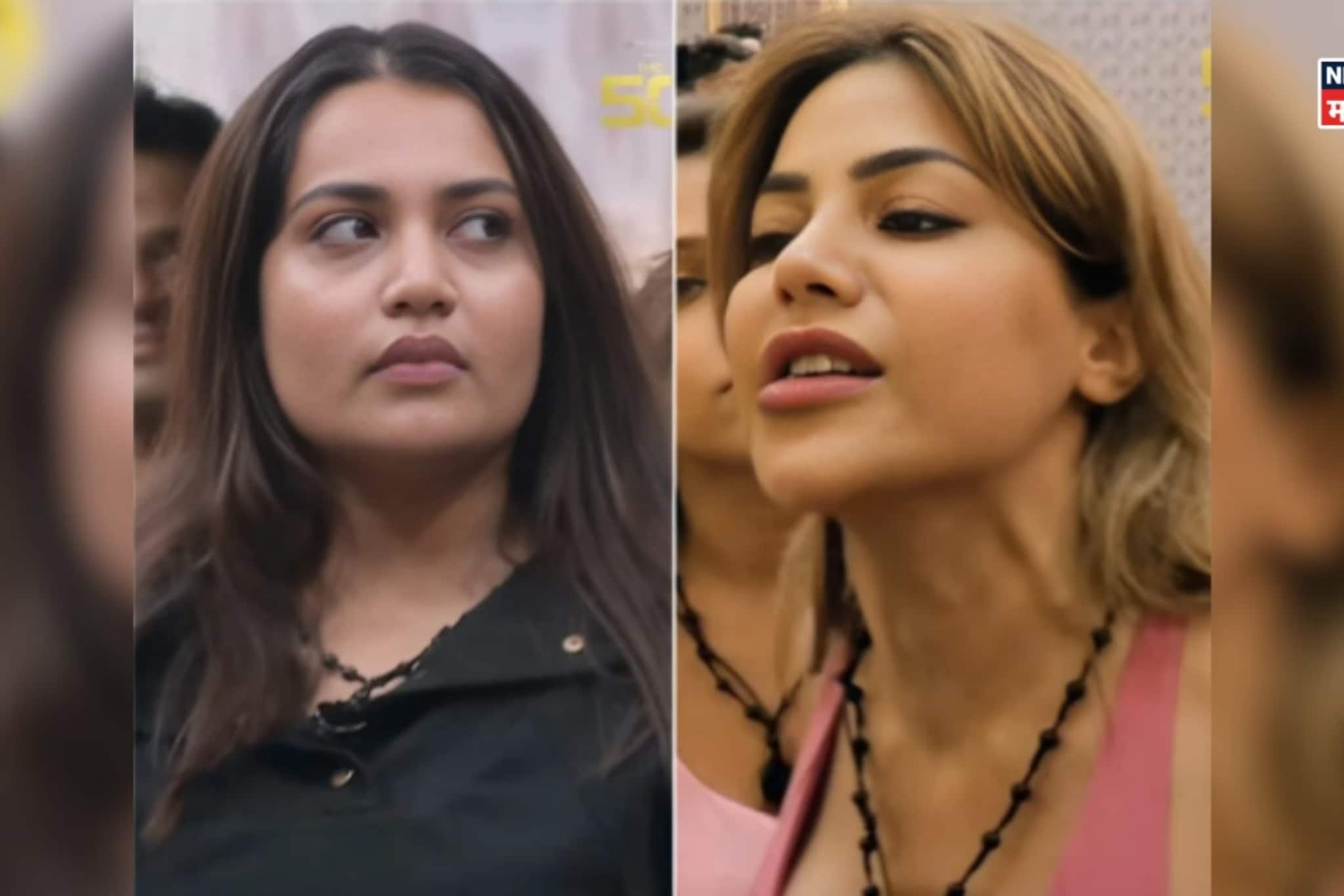'बिग बॉस मराठी'नंतर The 50 मध्ये निक्की-आर्या एकमेकांशी भिडल्या, VIDEO