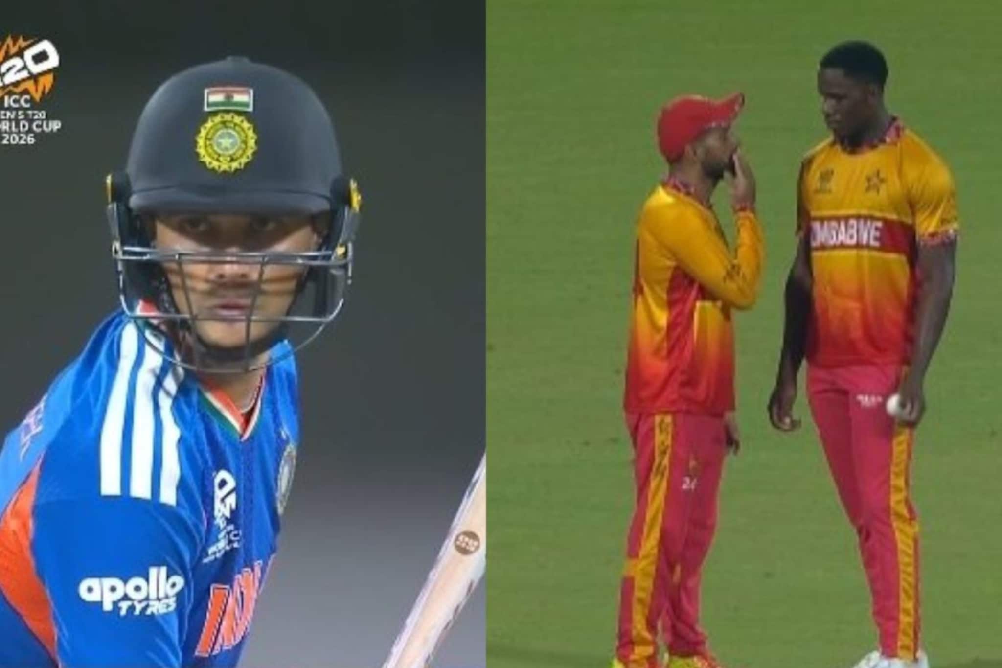 अभिषेकने अर्धशतक ठोकलं पण ट्रॅपमध्ये फसला, रझाने दुखती नस दाबून विकेट काढली