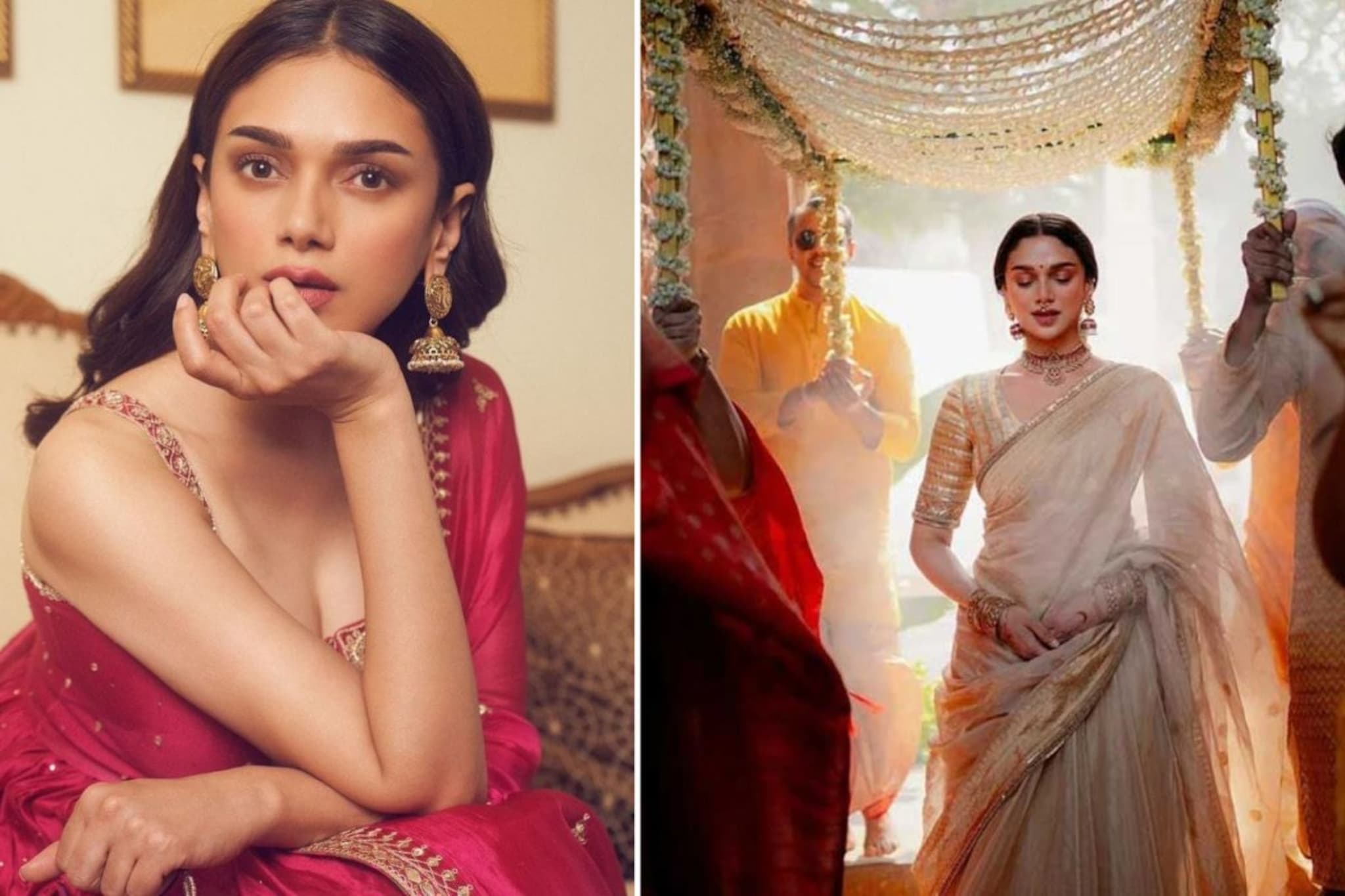 महागडे सीरम्स नाही, घरातील हे घटक आहेत आदिती राव हैदरीच्या ग्लोइंग स्किनचे रहस्य