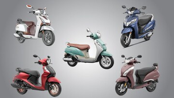 ऑफिसला जाण्यासाठी बेस्ट आहेत या 125cc Scooter! किंमत 74,300 रुपयांपासून सुरू