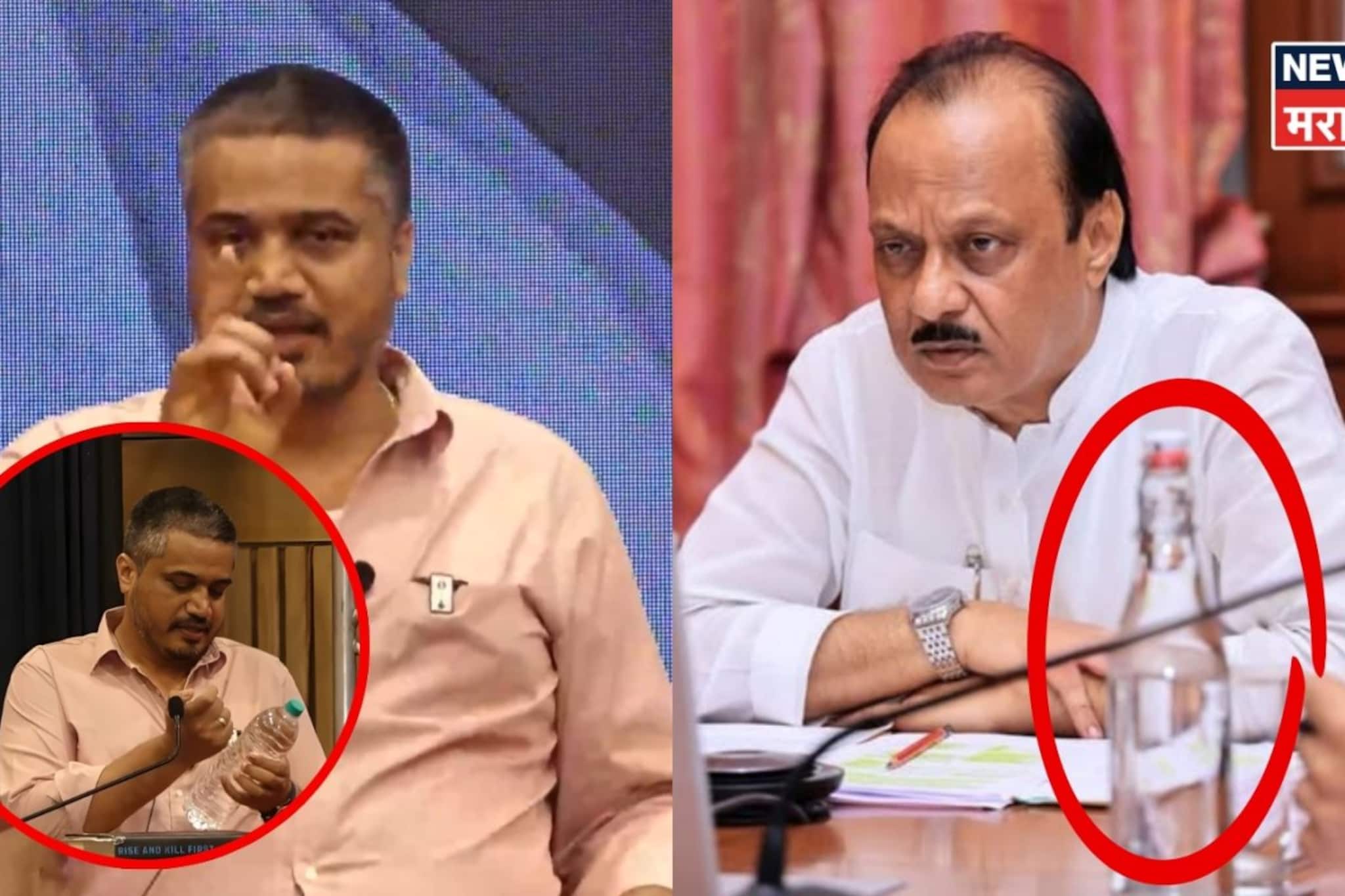 काचेची बॉटल आणि स्वत:चं विमान, दादांना कशाची भीती? रोहित पवारांनी सगळंच सांगितलं