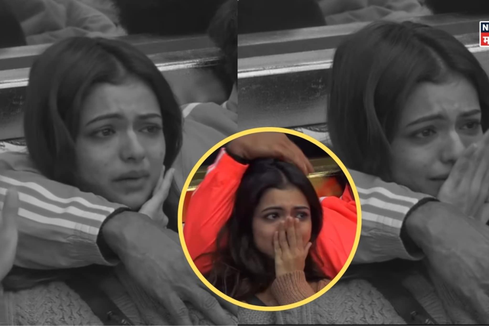 'बिग बॉस'च्या घरात फुटला अनुश्रीच्या अश्रूंचा बांध;वडिलांच्या आठवणीत ढसाढसा रडली