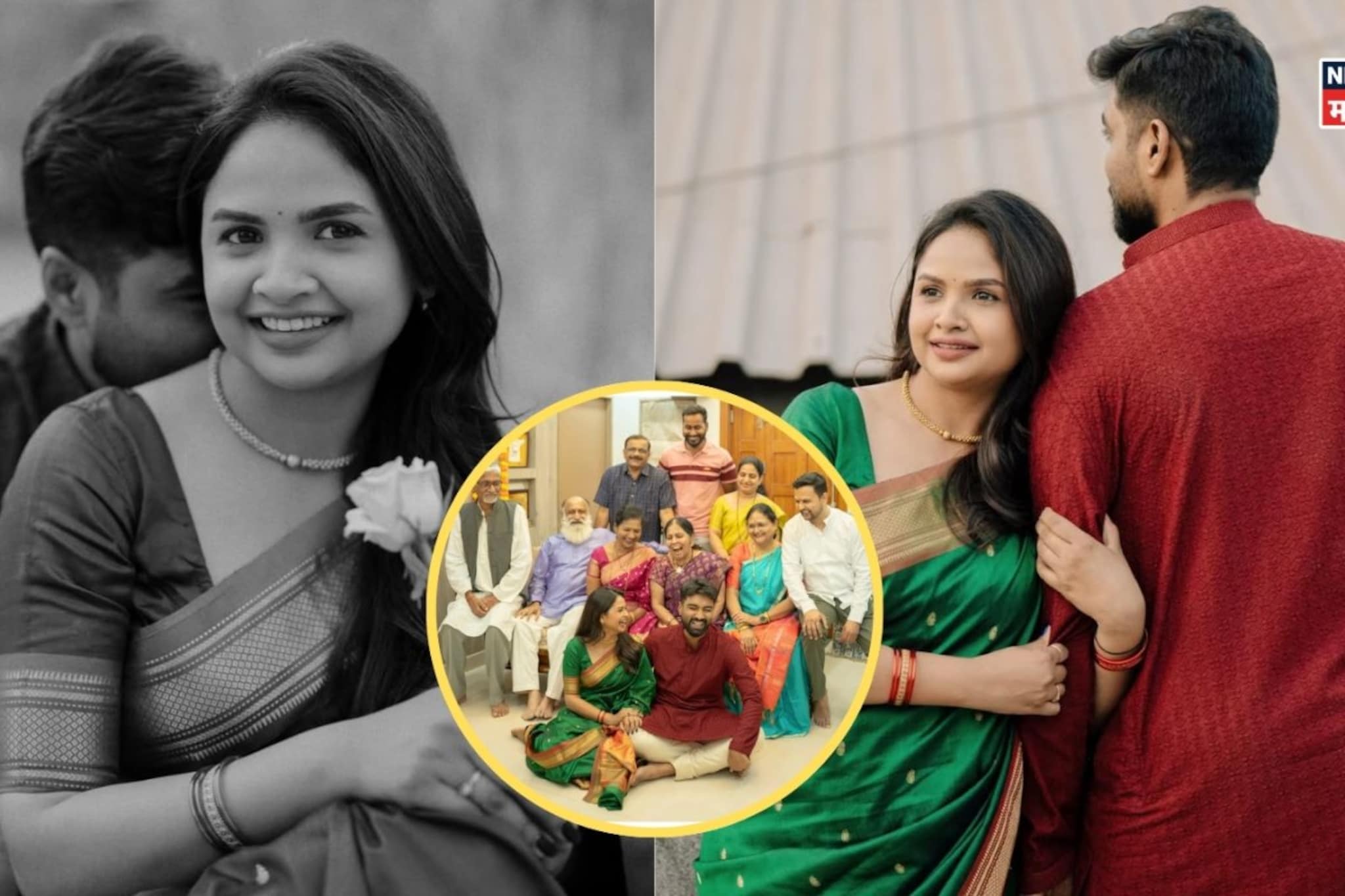 अपूर्वा गोरेने पहिल्यांदाच शेअर केला सासरच्या मंडळींचा फोटो, म्हणाली...