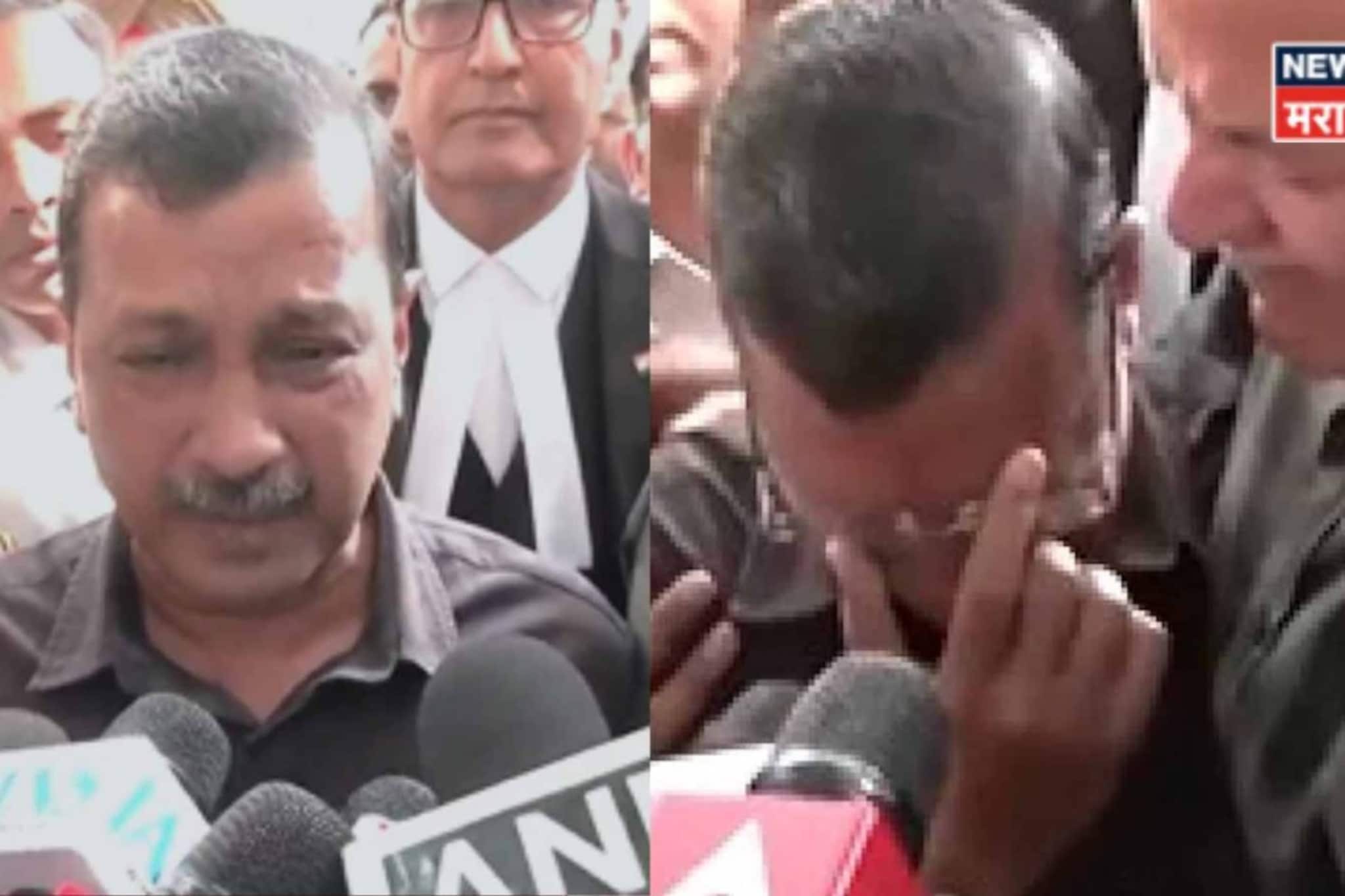 केजरीवाल ढसाढसा रडले, सिसोदियाही भावूक, मद्य घोटाळ्यात 'आप'च्या नेत्यांची कोणत्