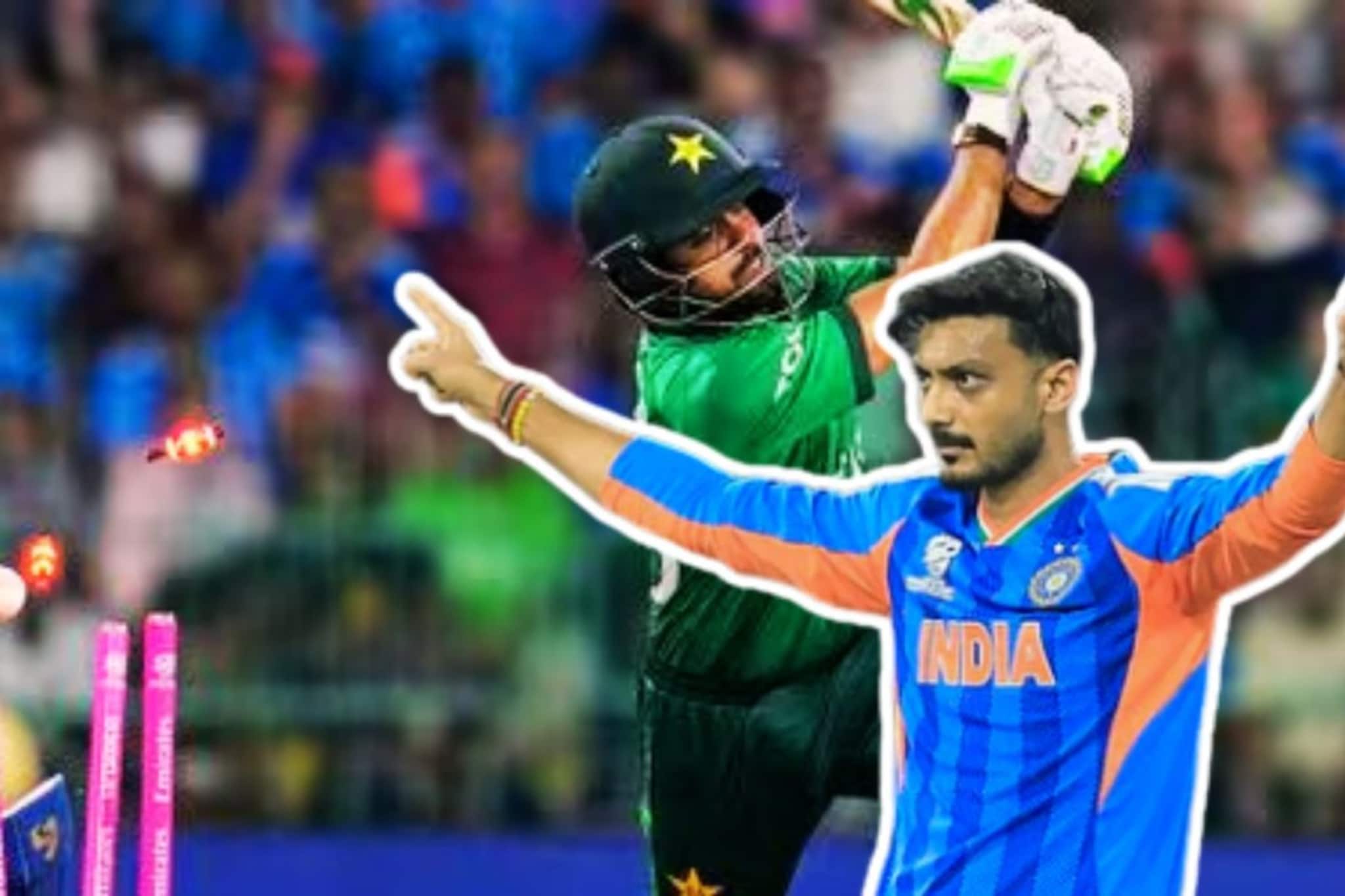 अक्षरच्या एका शब्दाने बाबर उचकला... मैदानाबाहेरचा राग काढायला गेला, तोंडावर पडला