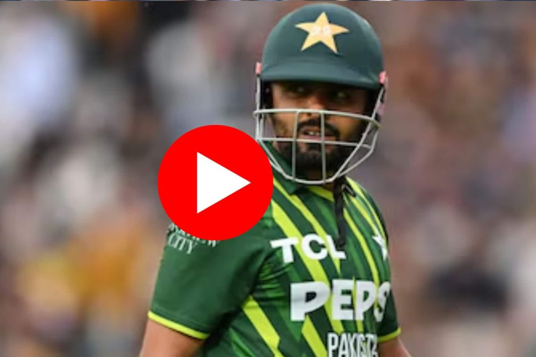 VIDEO : 'सिक्स मारायची तुझ्यात ताकद नाहीये, तु फक्त सिंगल...', बाबरला लय बेक्कार