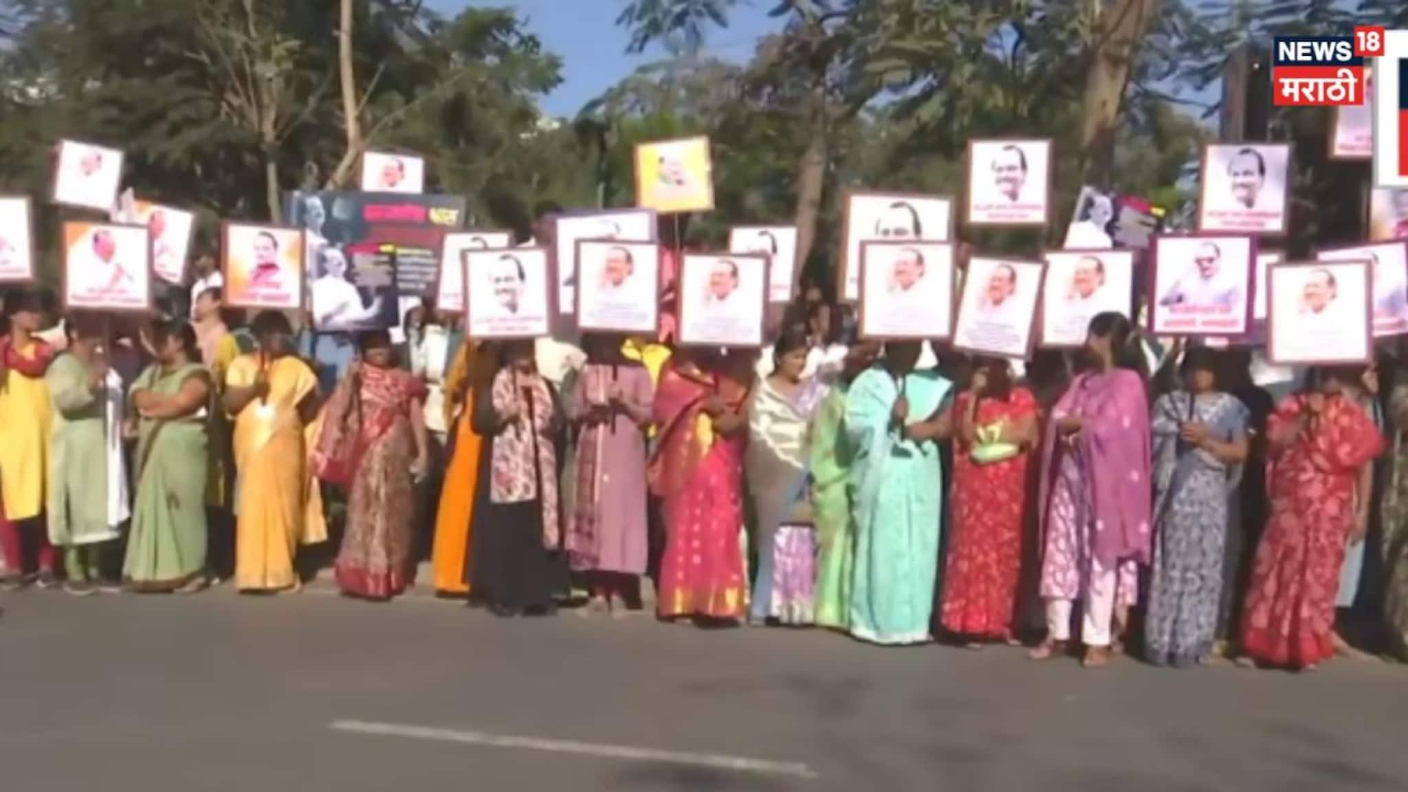 'दादा असते तर 8 दिवसांत छडा लागला असता', बारामतीत कार्यकर्ते आक्रमक