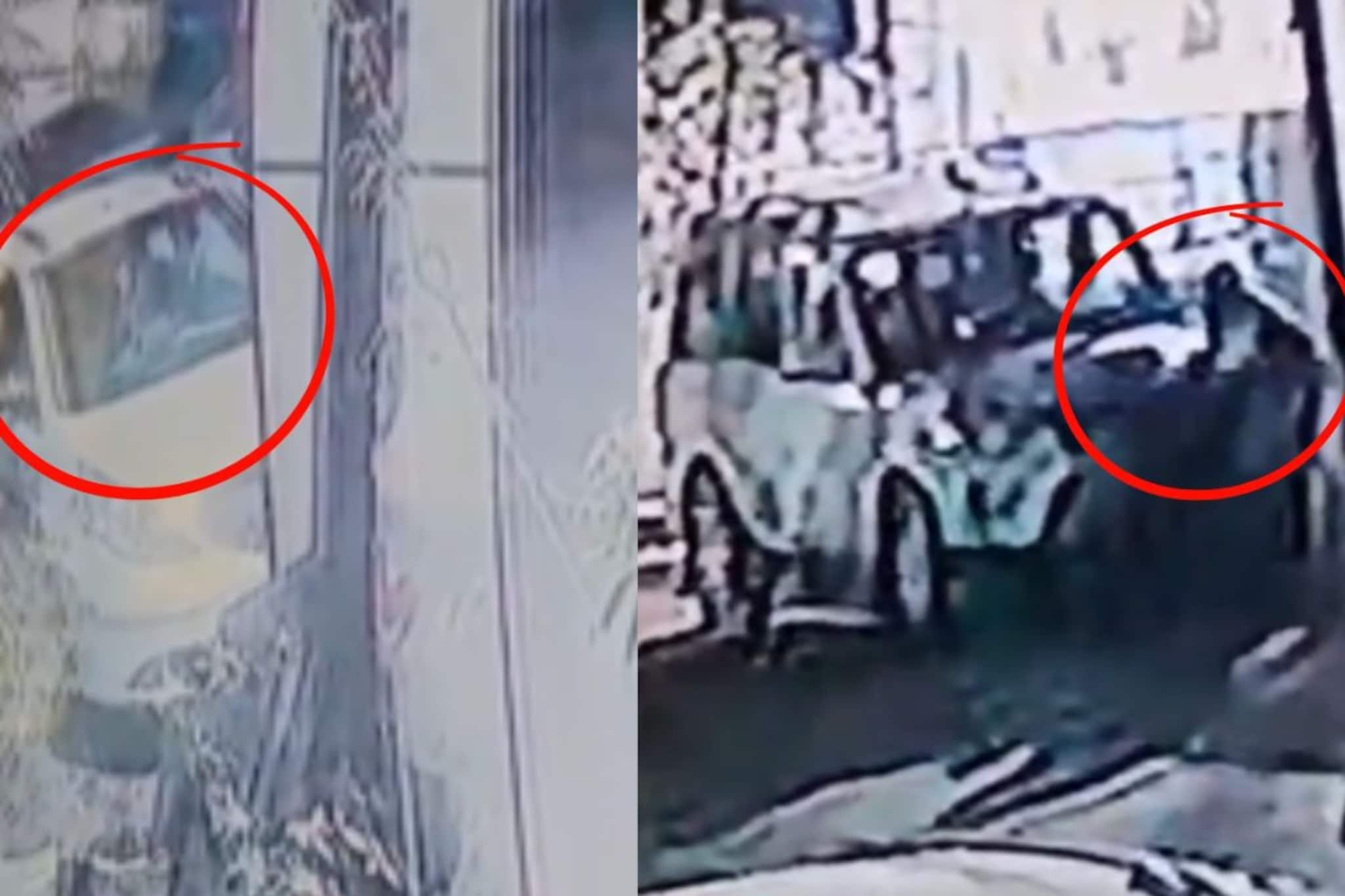 स्विफ्टमधून आले, 'स्कॉर्पिओ' घेऊन गेले, बीडमध्ये खतरनाक चोरी CCTV मध्ये कैद