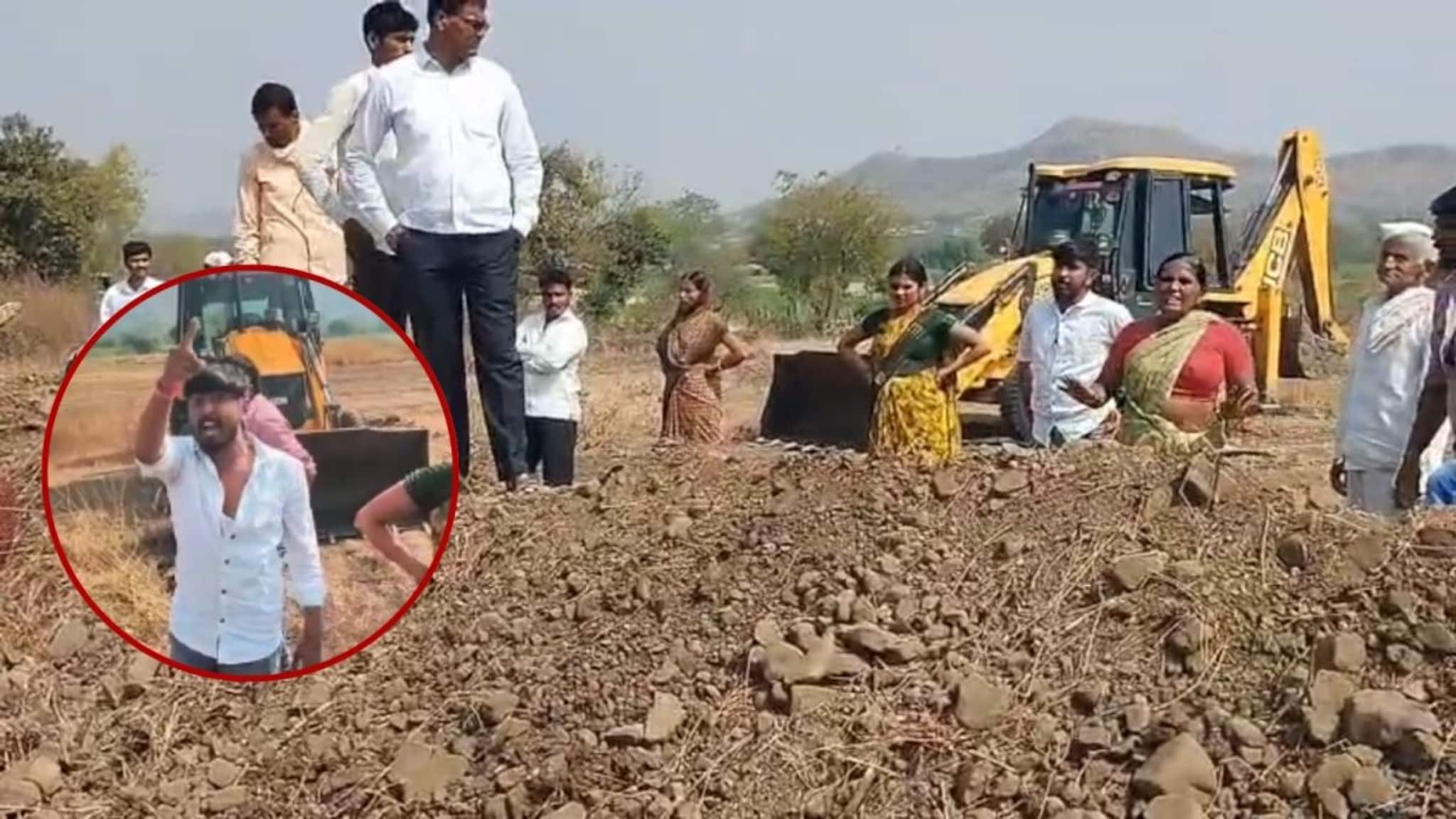 आधी दगडाने बेदम मारहाण, मग कत्तीने हातपाय तोडून टाकण्याची धमकी, बीडमधील घटना