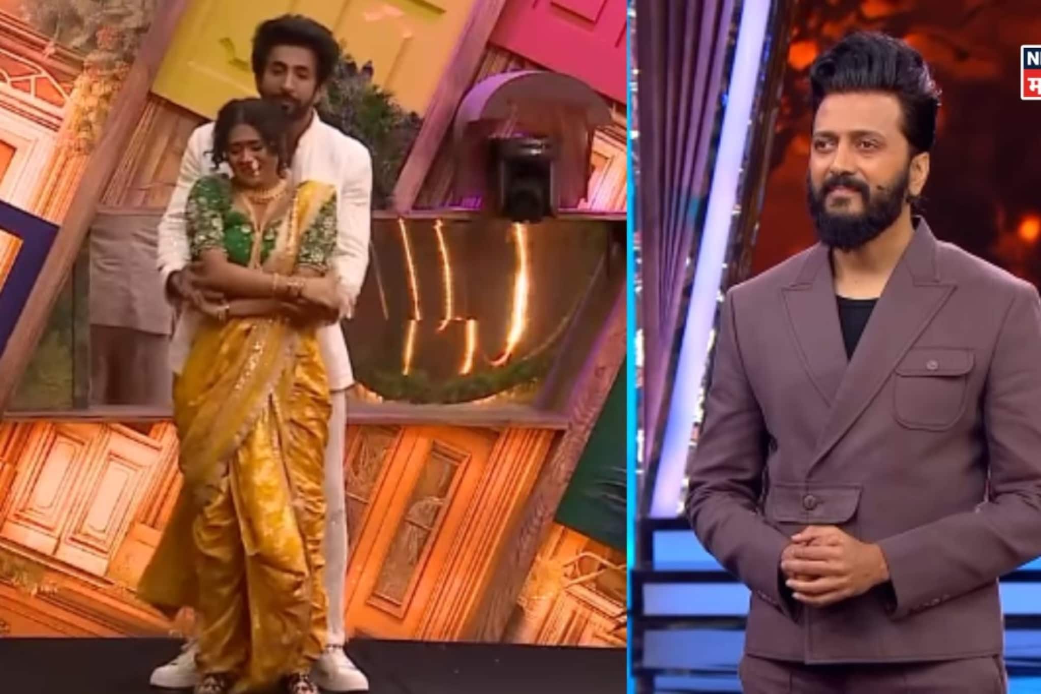 'मला वेड लागले प्रेमाचे...', ‘भाऊचा धक्का’वर रोमँटिक झाले रुचिता-विशाल 'मला वेड लागले प्रेमाचे...', ‘भाऊचा धक्का’वर रोमँटिक झाले रुचिता-विशाल