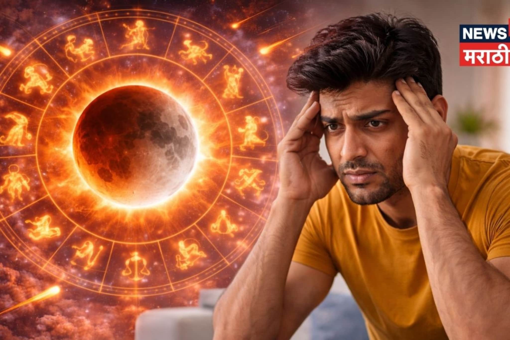 सिंह राशीत होणार वर्षातलं पहिलं चंद्रग्रहण, 'या' 3 राशींचं बिघडणार बजेट