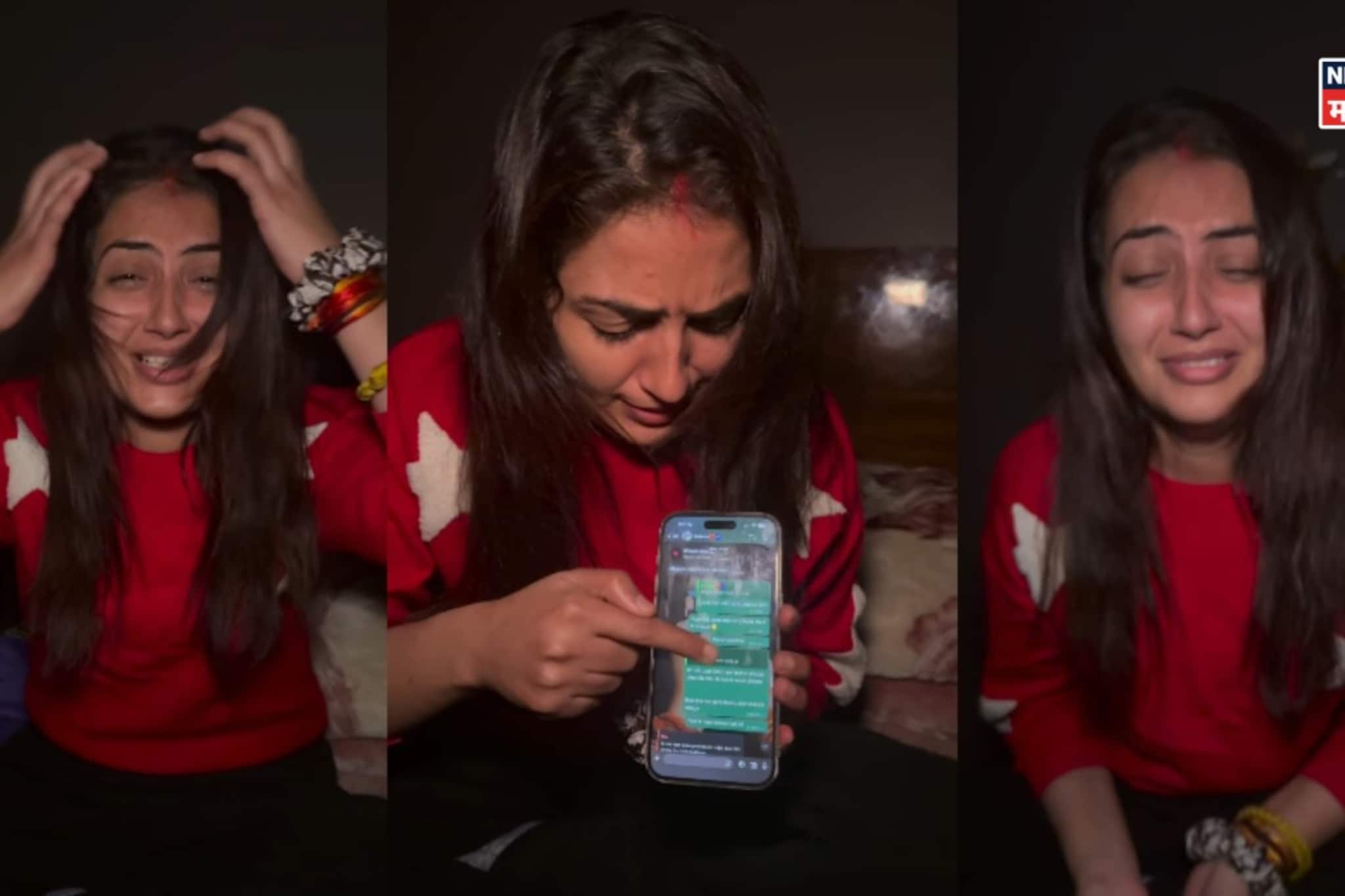 'वडापाव गर्ल'च्या पतीचं एक्स्ट्रा मेरिटल अफेअर; ढसाढसा रडत शेअर केला VIDEO