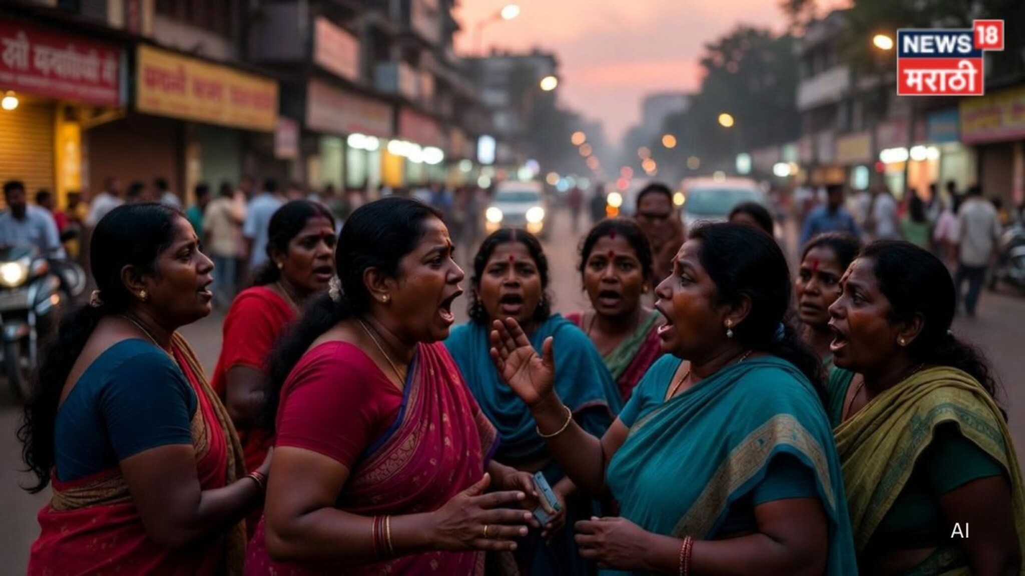 खोबऱ्याच्या तुकड्यावरून 2 कुटुंबात तुफान राडा, कल्याणमध्ये महिलेला बेदम मारहाण