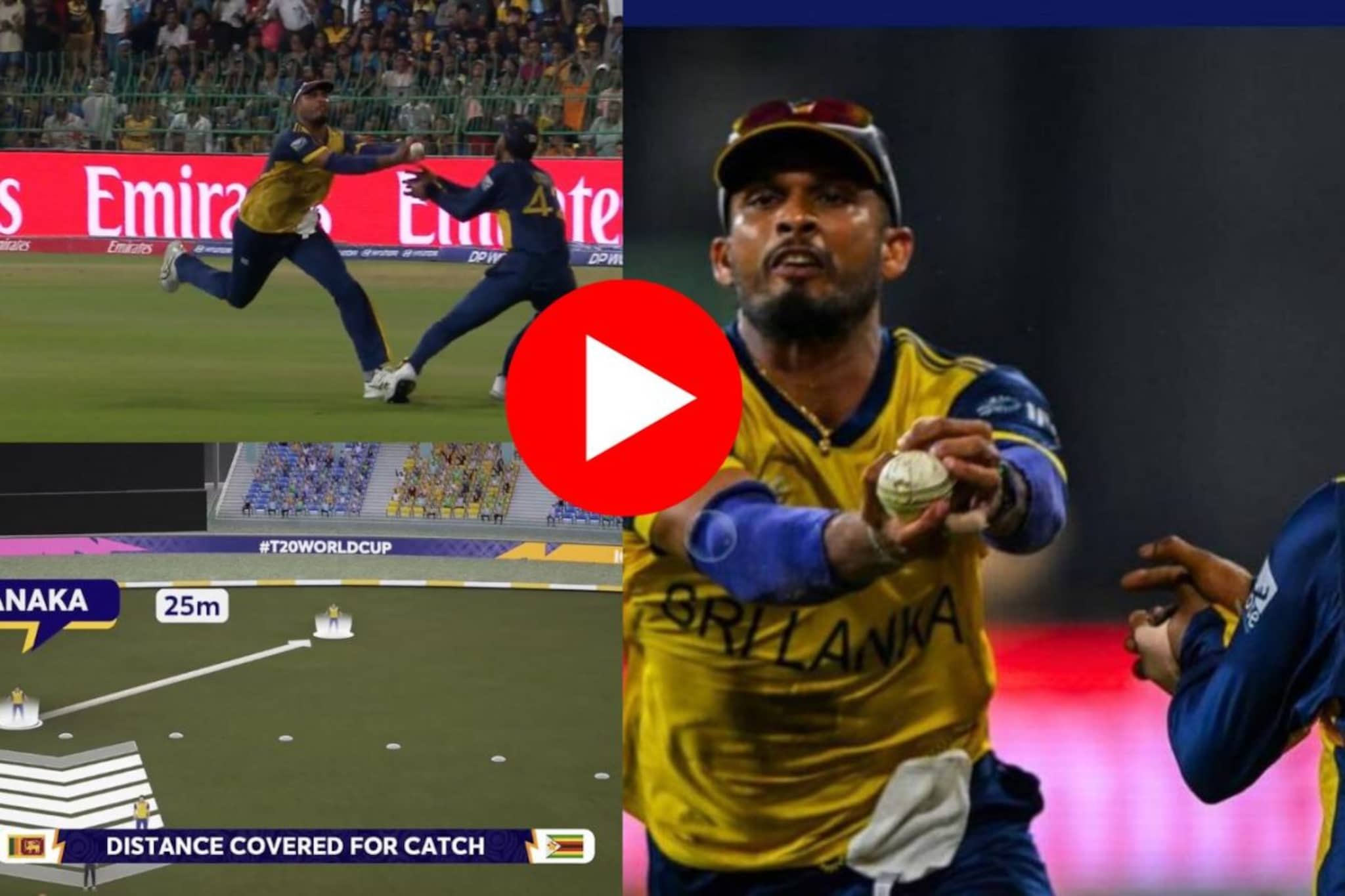 VIDEO : 25 मीटर उलटा पळाला, छाती भरून आली तरी थांबला नाही, भन्नाट कॅच, अख्खं स्ट