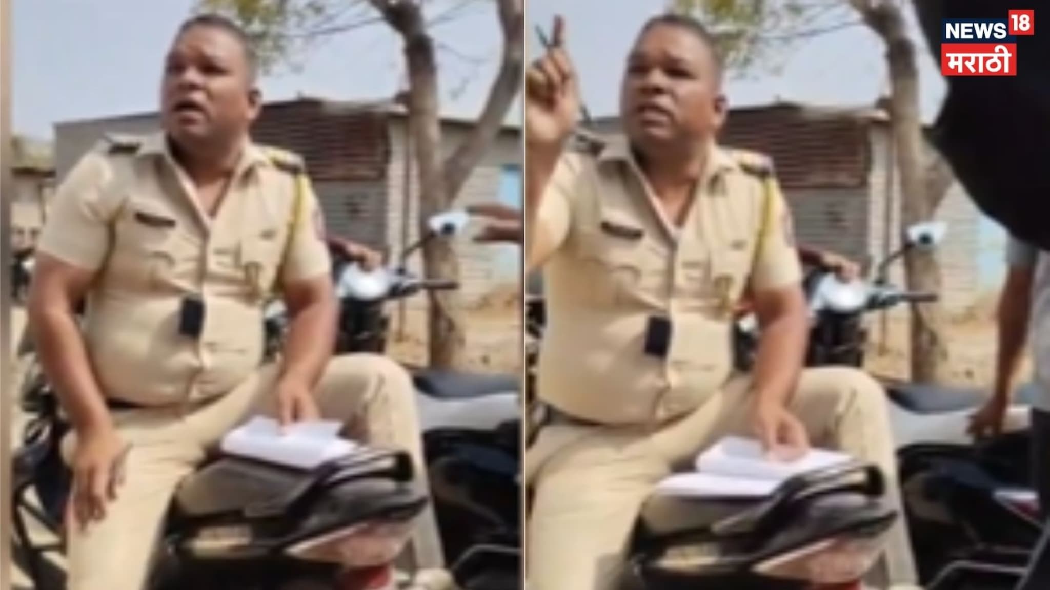 Video; छ.संभाजीनगरात पोलिसांचा 'हम करो सो कायदा', पंचनाम्यासाठी अरेरावी