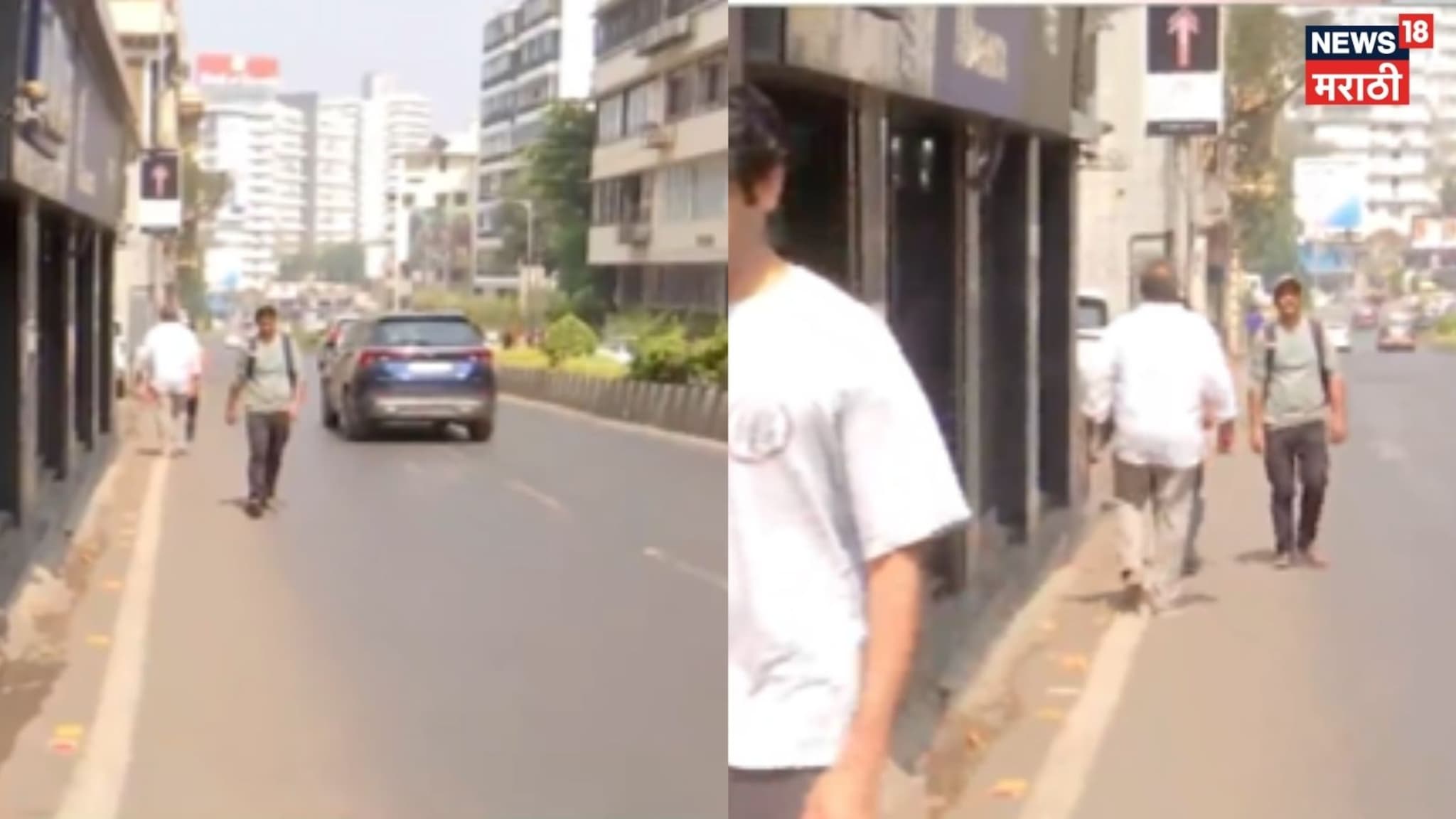 Video: मुंबईचे फुटपाथ गेले कुठे? नागरिकांवर जीव मुठीत घेऊन रस्त्यावर चालण्याची वेळ