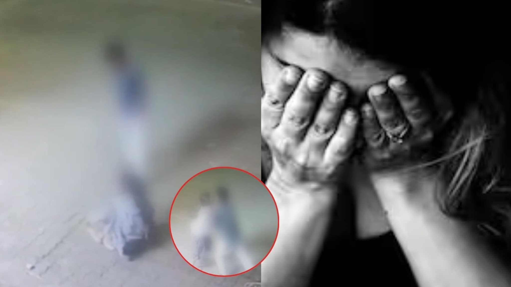 Video : तरुणाने  तरुणीला भररस्त्यात ओढत नेले, संभाजीनगरातला CCTV व्हायरल 