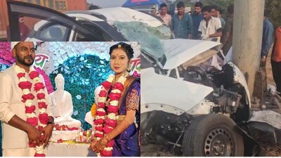 Tragedy Strikes: Engaged Couple Dies in Horrific Tata Nexon Accident in Dharashiv