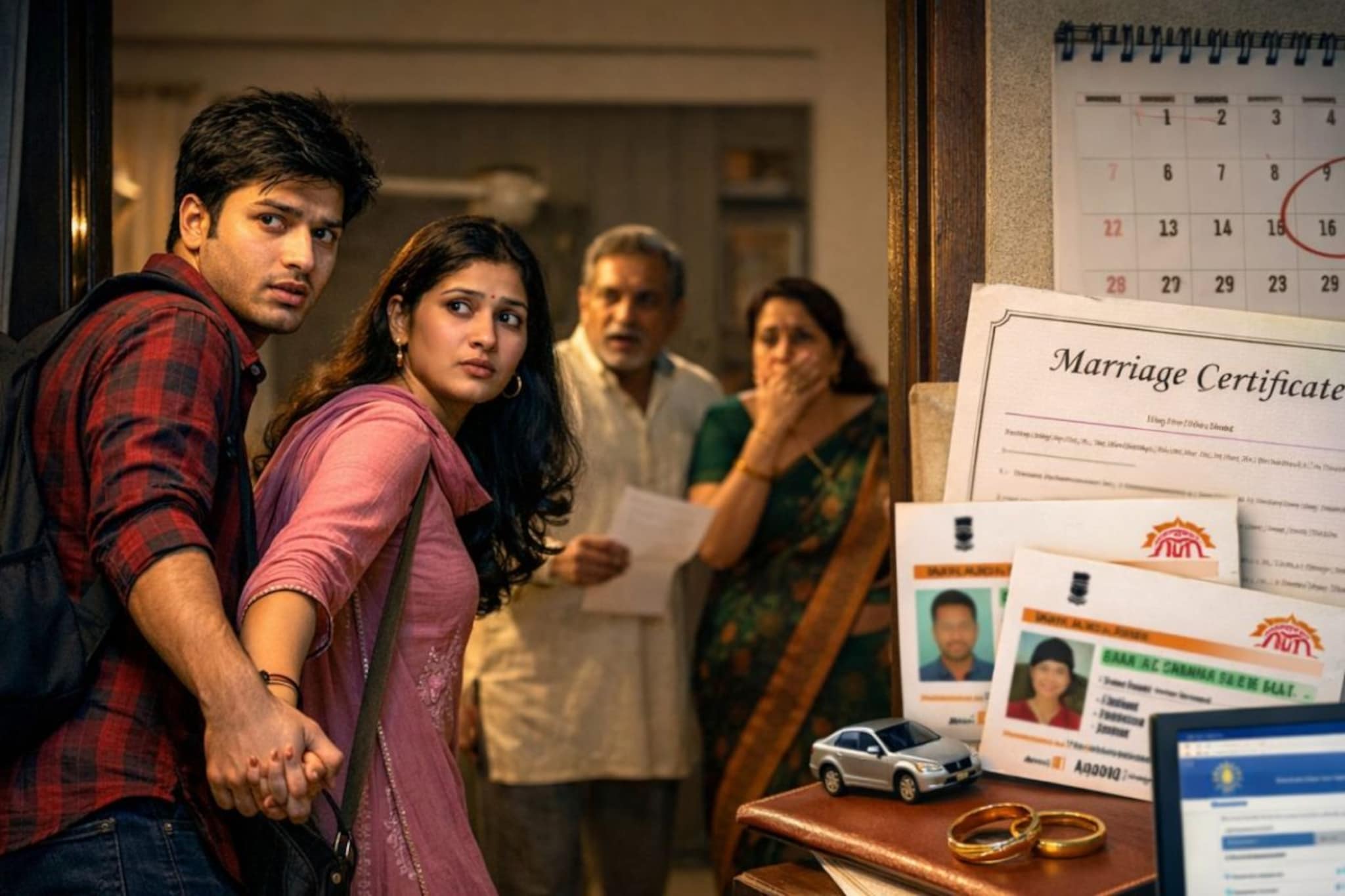 आता गुपचूप लग्न लागणार नाही; लग्नाची नोटीस थेट पालकांच्या मोबाईलवर येणार