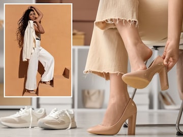 हिल्सवर चालता येत नाही, पण उंचही दिसायचंय? या टिप्स फॉलो करा, मिळेल परफेक्ट लूक!