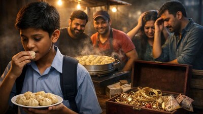 मोमो के लालच में 85 लाख का चूना: सातवीं के छात्र को मोमो विक्रेताओं ने ठगा, परिवार सदमे में