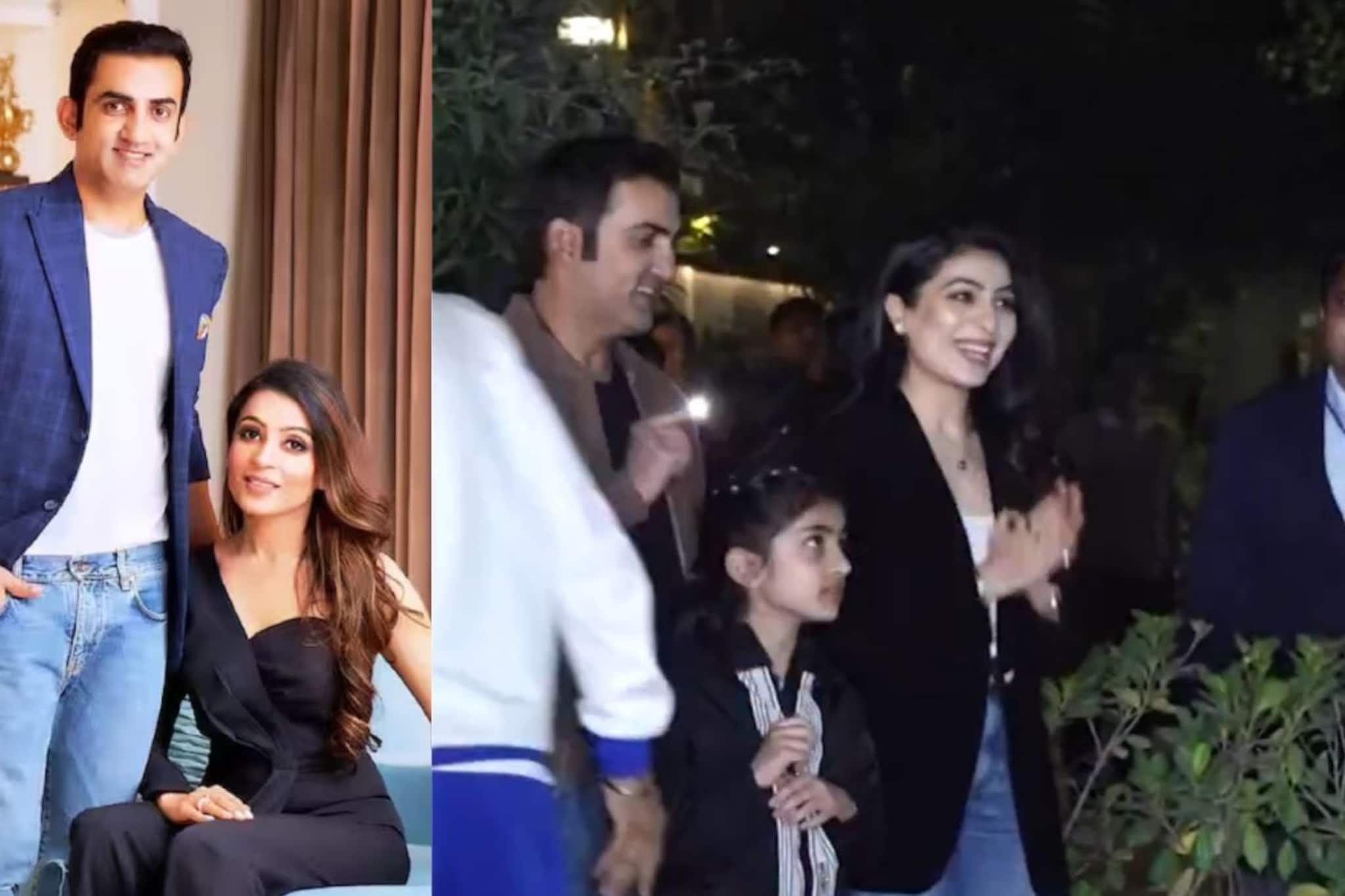 टीम इंडियाच्या पार्टीत भाव खाऊन गेली कोचची बायको, नताशा गंभीरचे ग्लॅमरस Photo