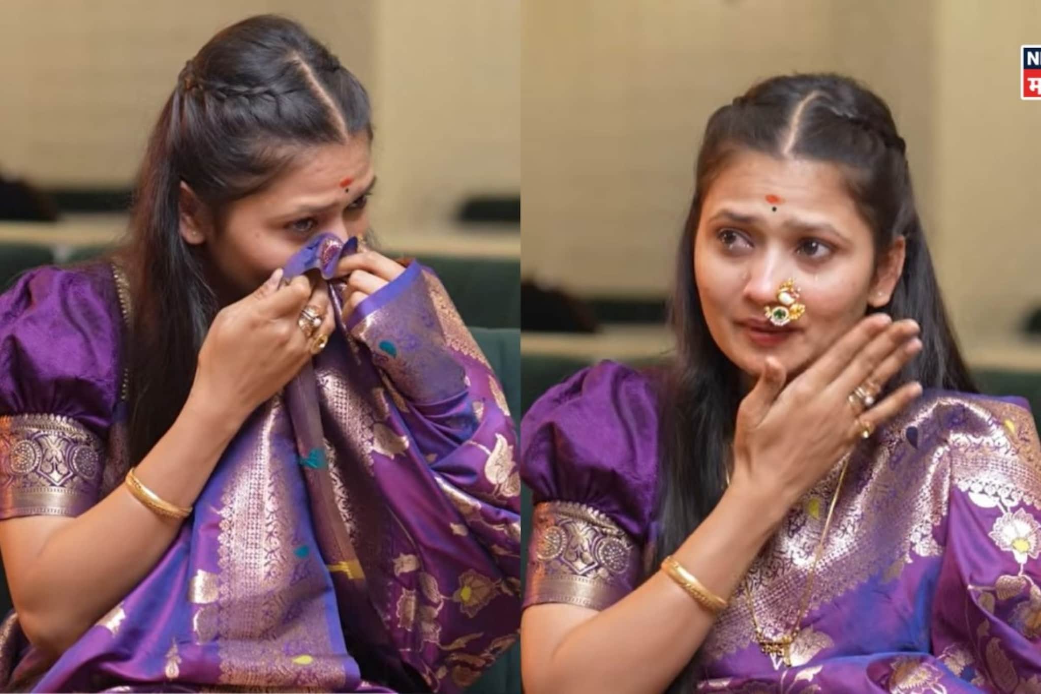 'त्यांना एकदाही वाटलं नाही...', वडिलांच्या आठवणीत ढसाढसा रडली गौतमी पाटील