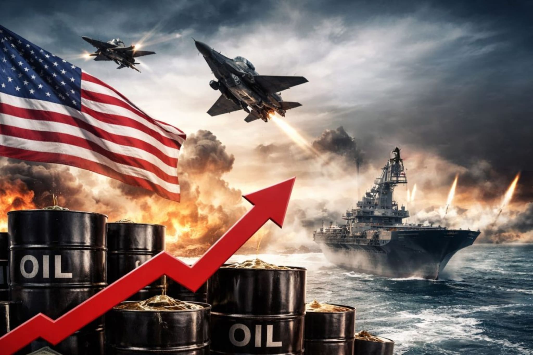 अमेरिकेने हल्ला केल्यास लाईफलाईन कापली जाणार, जागतिक बाजारात अस्वस्थता अन् भीती