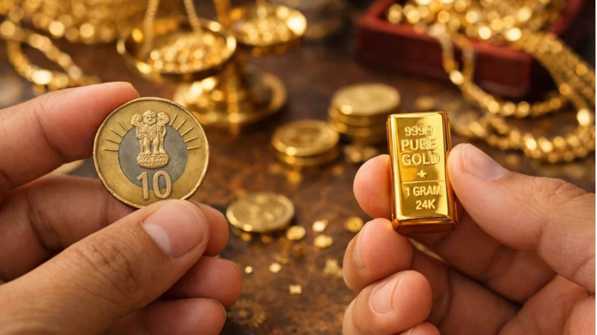 फक्त 10 रुपयांत मिळते 24 कॅरेट शुद्ध सोनं,खरेदी आधी जाणून घ्या हा भन्नाट मार्ग