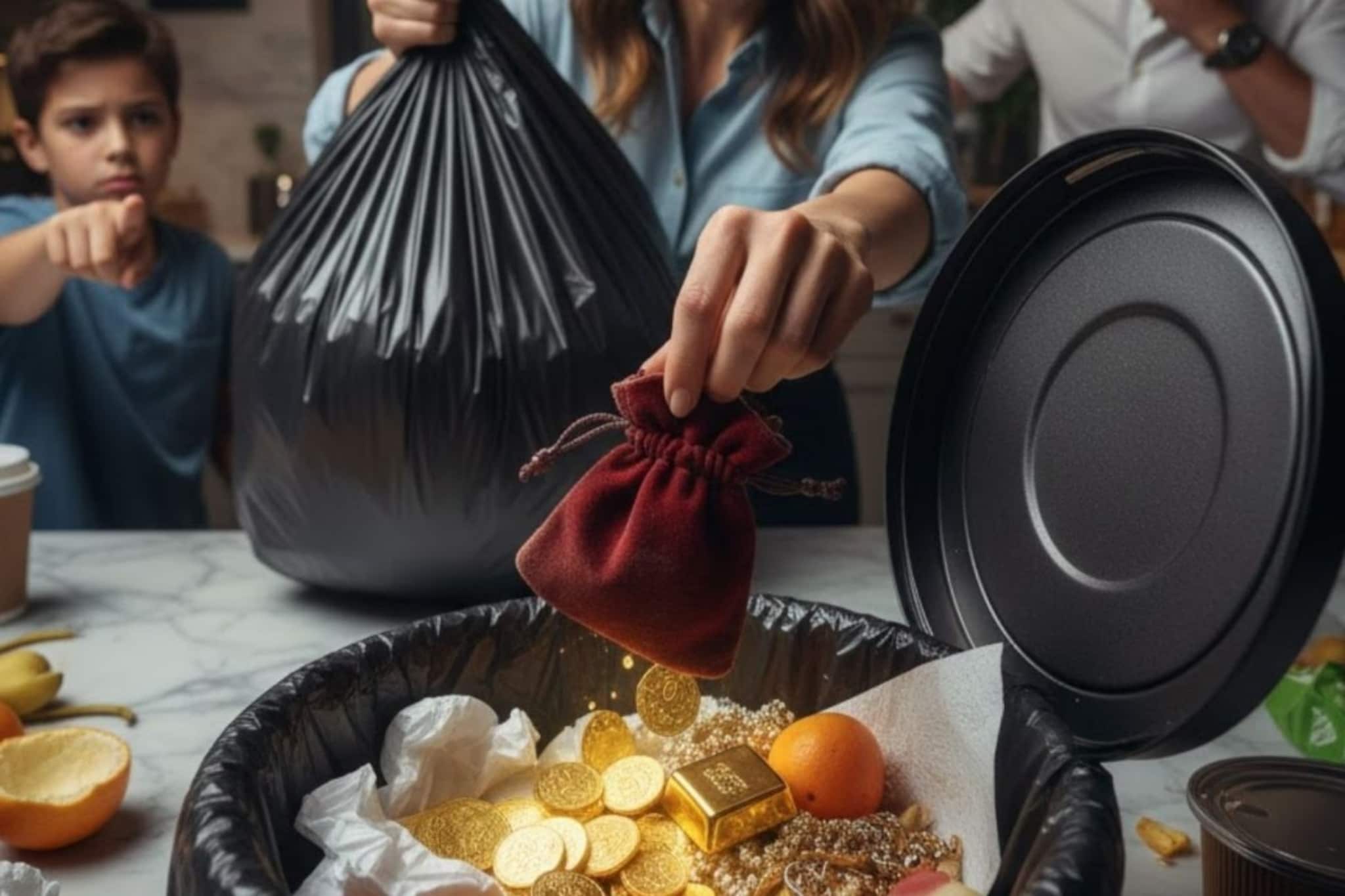 कचऱ्याच्या डब्यात फेकले 12 लाखांचे सोने, 3 दिवसांनी दारात पोलीस आले अन्...