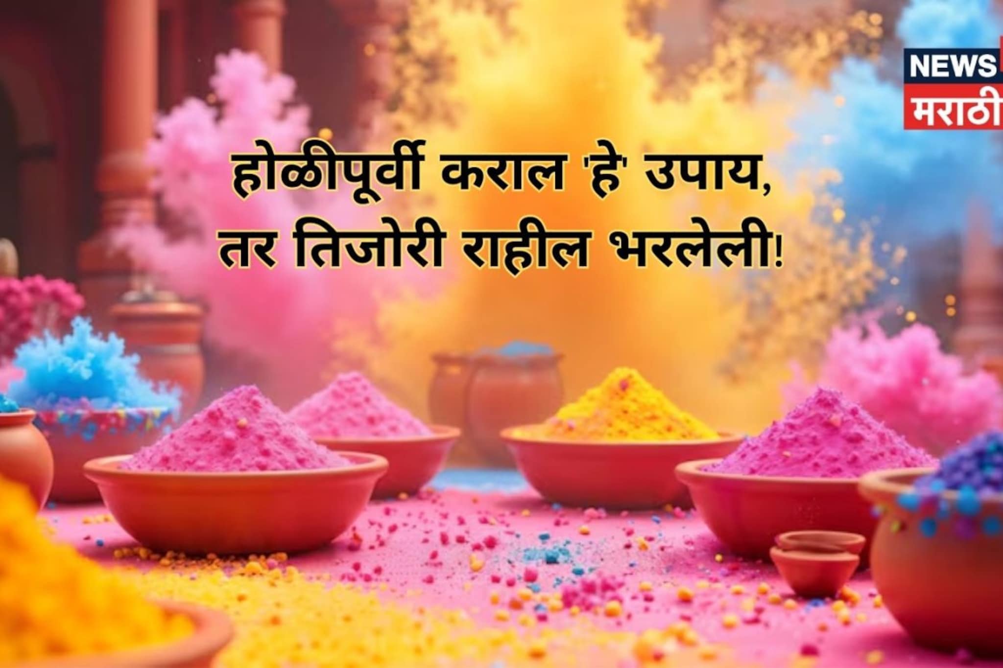 पैशांच्या तंगीपासून हवीय सुटका? होळीपूर्वीच बाहेर काढा 'या' वस्तू पैशांच्या तंगीपासून हवीय सुटका? होळीपूर्वीच बाहेर काढा 'या' वस्तू