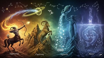 धनु, मकर, कुंभ, मीन राशींचे साप्ताहिक राशीफळ; पैसा, डबल खुशखबर मिळणार, पण..